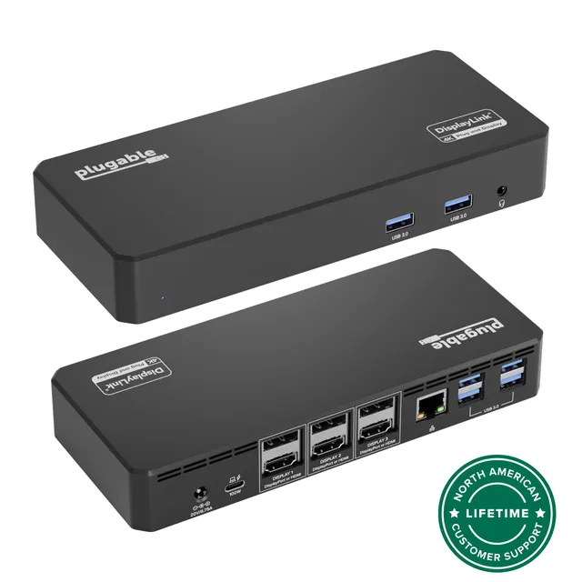 plugable-ud-6950pdz-usb-c-docking-station-with-100w-charging-for-triple-4k-monit image 1