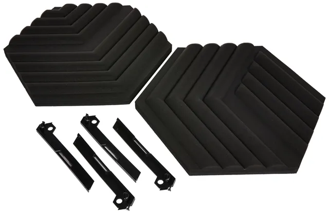 elgato-wave-panels-extension-set-black-2-acoustic-foam-panels-with-easyclick-fra image 1