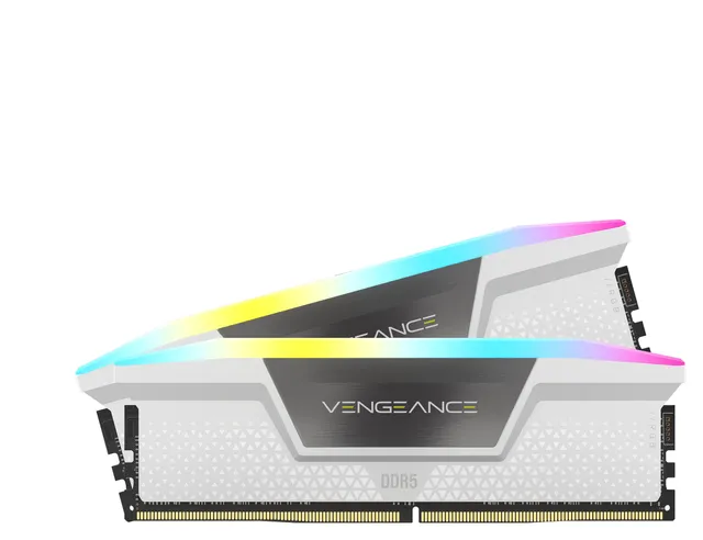corsair-vengeance-rgb-64gb-2x32gb-ddr5-6000mhz-cl40-memory-kit-white-cmh64gx5m2b image 1