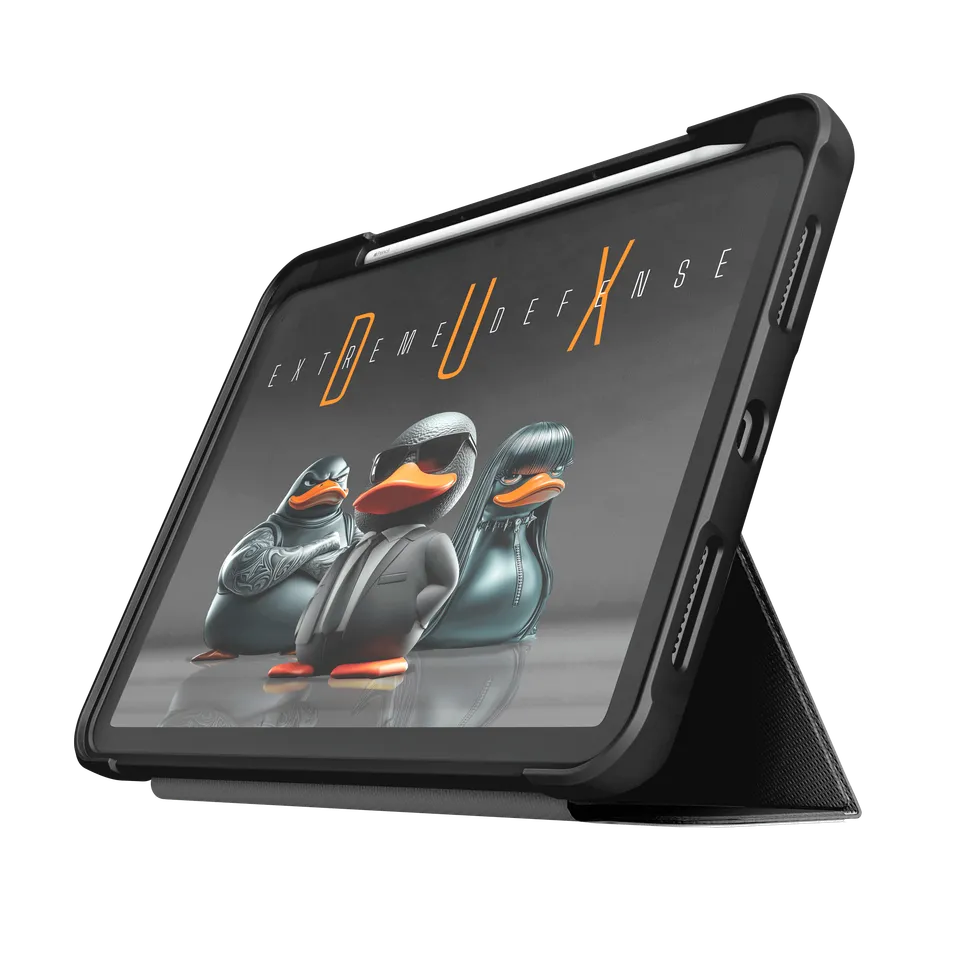 stm-goods-dux-ultra-case-for-ipad-a16-10th-gen-clear-back-rugged-protection-with image 1