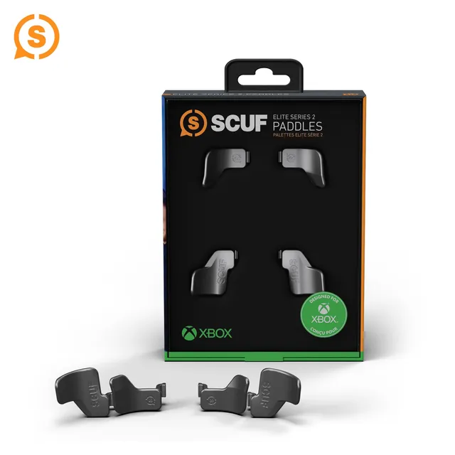 scuf-elite-series-2-paddles-for-xbox-elite-series-1-2-stainless-steel image 1