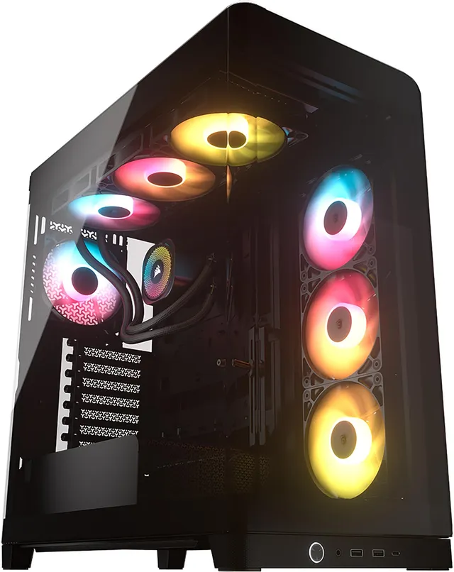 corsair-frame-4500x-rs-r-argb-mid-tower-pc-case-bundle-with-4x-rs120-argb-fans-a image 1
