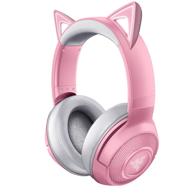 razer-kraken-bt-kitty-edition-wireless-bluetooth-headset-40ms-low-latency-custom image 1