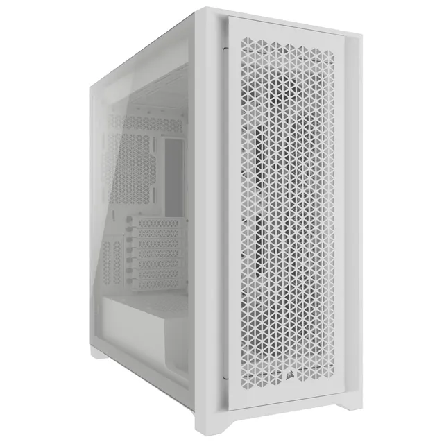corsair-5000d-core-airflow-mid-tower-atx-pc-case-white-no-fans-included image 1