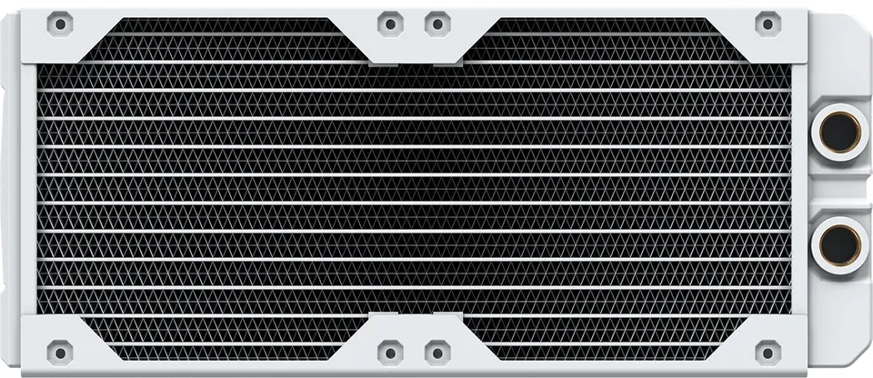 corsair-hydro-x-series-xr5-240mm-v2-custom-cooling-radiator-white-copper-core-ic image 1