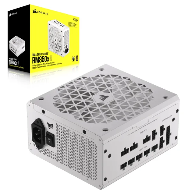 corsair-rm850x-shift-850w-fully-modular-atx-power-supply-white-atx-3-1-pcie-5-1 image 1