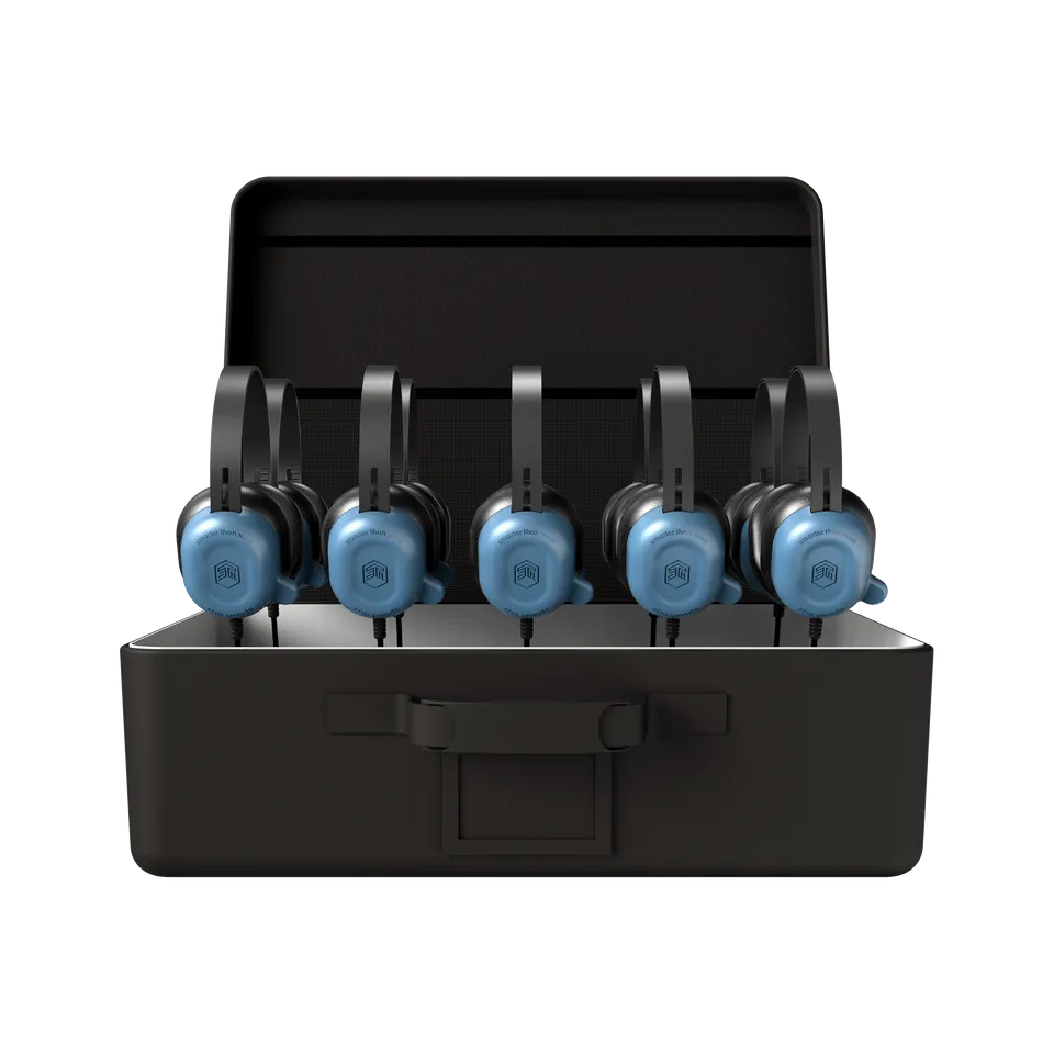 stm-goods-hear-o-headphones-10-pack-bundle-with-eva-storage-case image 1