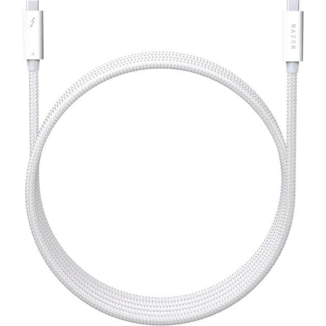 razer-thunderbolt-4-cable-0-8m-2-5ft-intel-certified-40gbps-8k-100w-pd-usb-c image 1