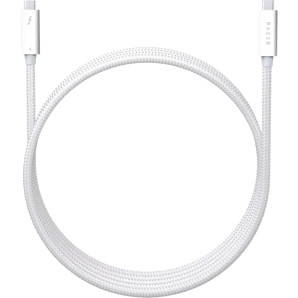 razer-thunderbolt-4-cable-0-8m-2-5ft-intel-certified-40gbps-8k-100w-pd-usb-c image 1