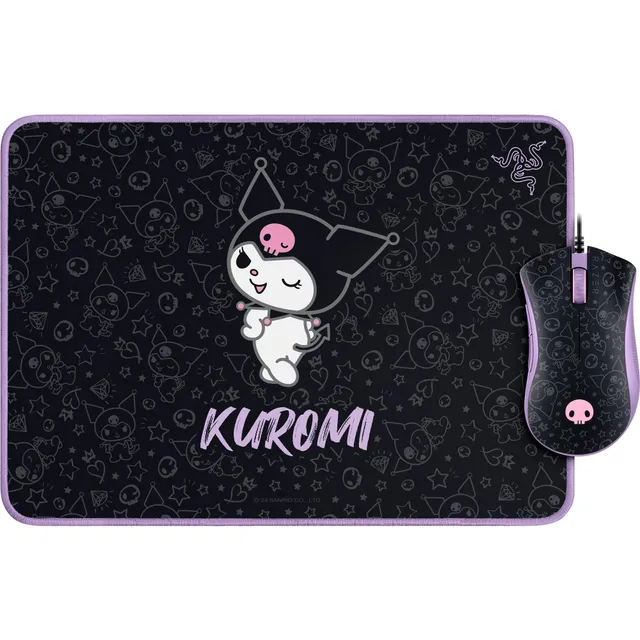 razer-deathadder-essential-gaming-mouse-and-goliathus-soft-gaming-mouse-mat-bund image 1