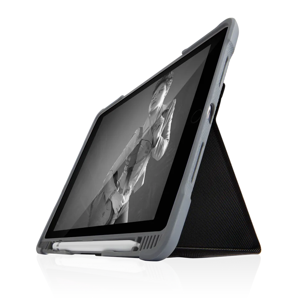 stm-goods-dux-plus-duo-case-for-ipad-6th-5th-gen-patented-magnetic-closure-penci image 1