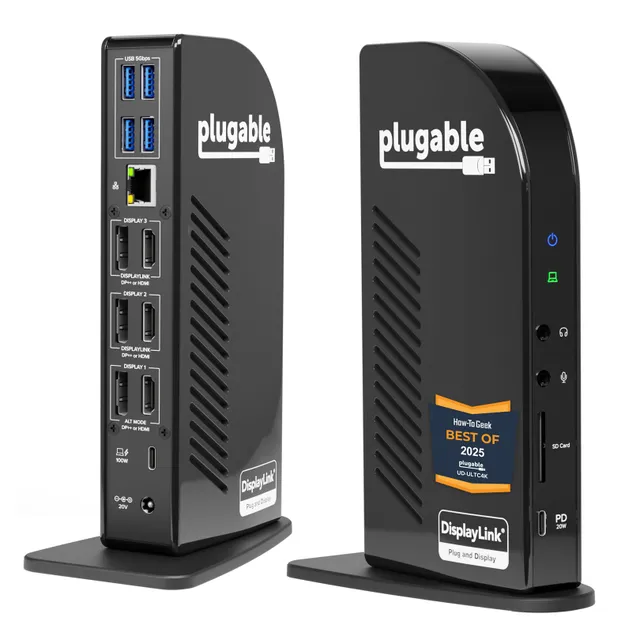 plugable-usb-c-triple-4k-monitor-docking-station-with-100w-charging-b-stock image 1