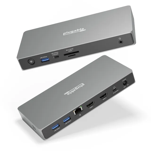 plugable-ud-4vpd-usb4-dual-monitor-docking-station-with-4k-120hz-hdmi-and-100w-c image 1
