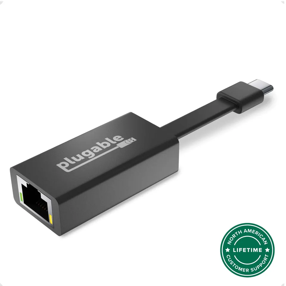 plugable-usb-c-to-gigabit-ethernet-adapter-usbc-te1000 image 1
