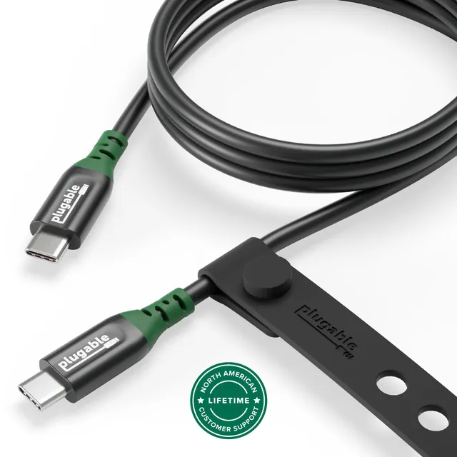 plugable-usbc-240w-1m-usb-c-to-usb-c-cable-20gbps-240w-epr-video-3-3ft-1m image 1
