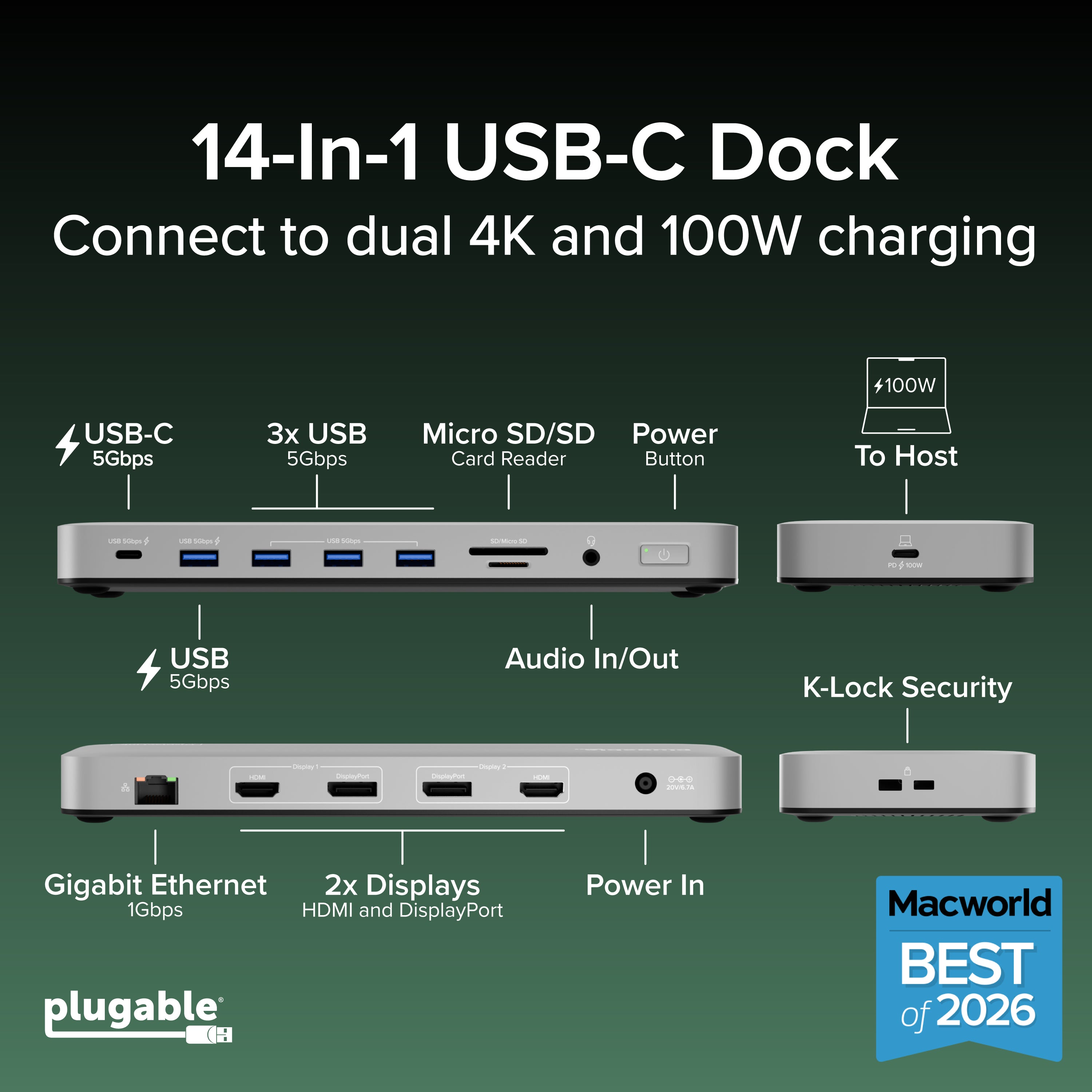 plugable-ud-6950pdh-usb-c-docking-station-for-mac-dual-4k-monitors-100w-laptop-c-2 image 2