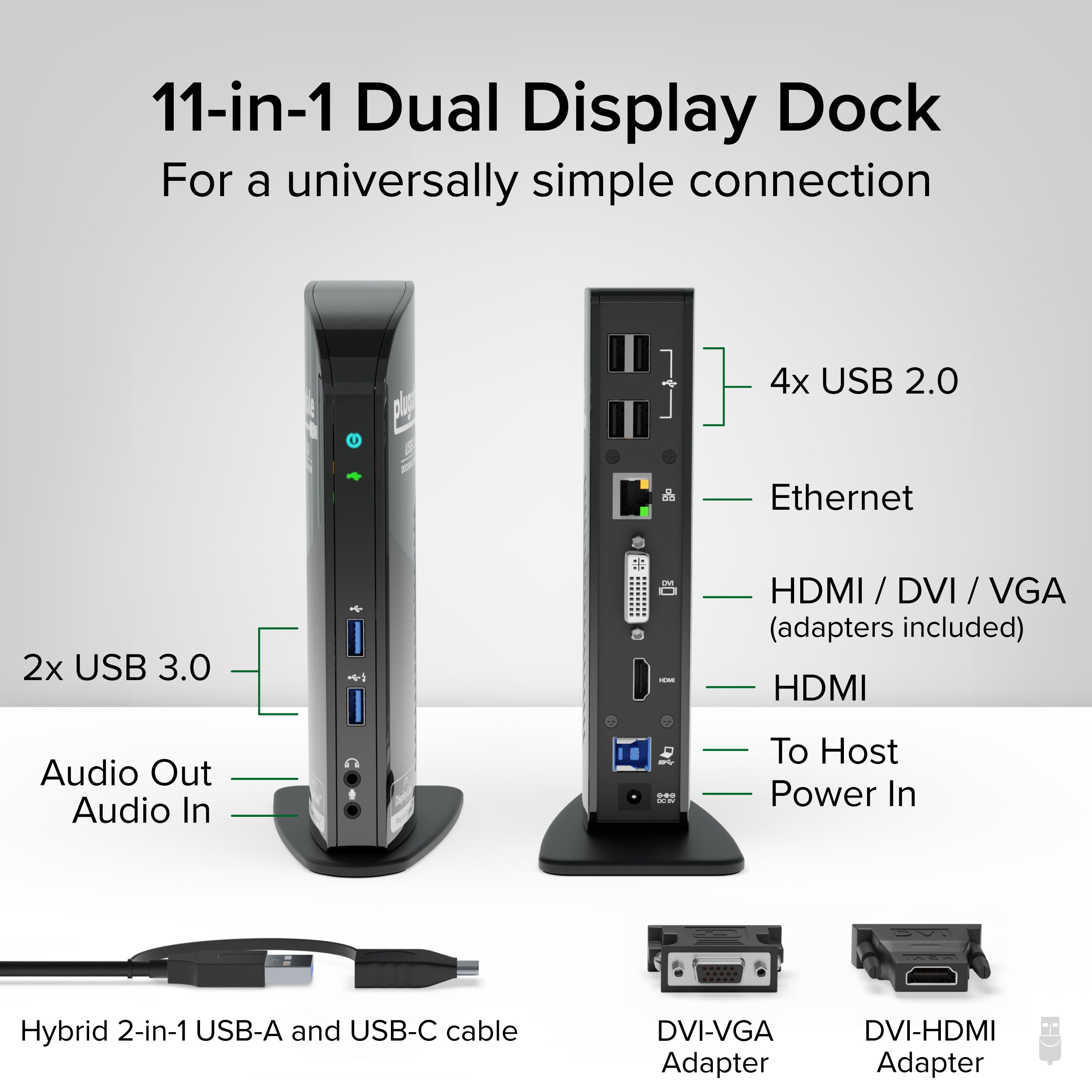 plugable-ud-3900-universal-dual-monitor-docking-station-taa-compliant image 2