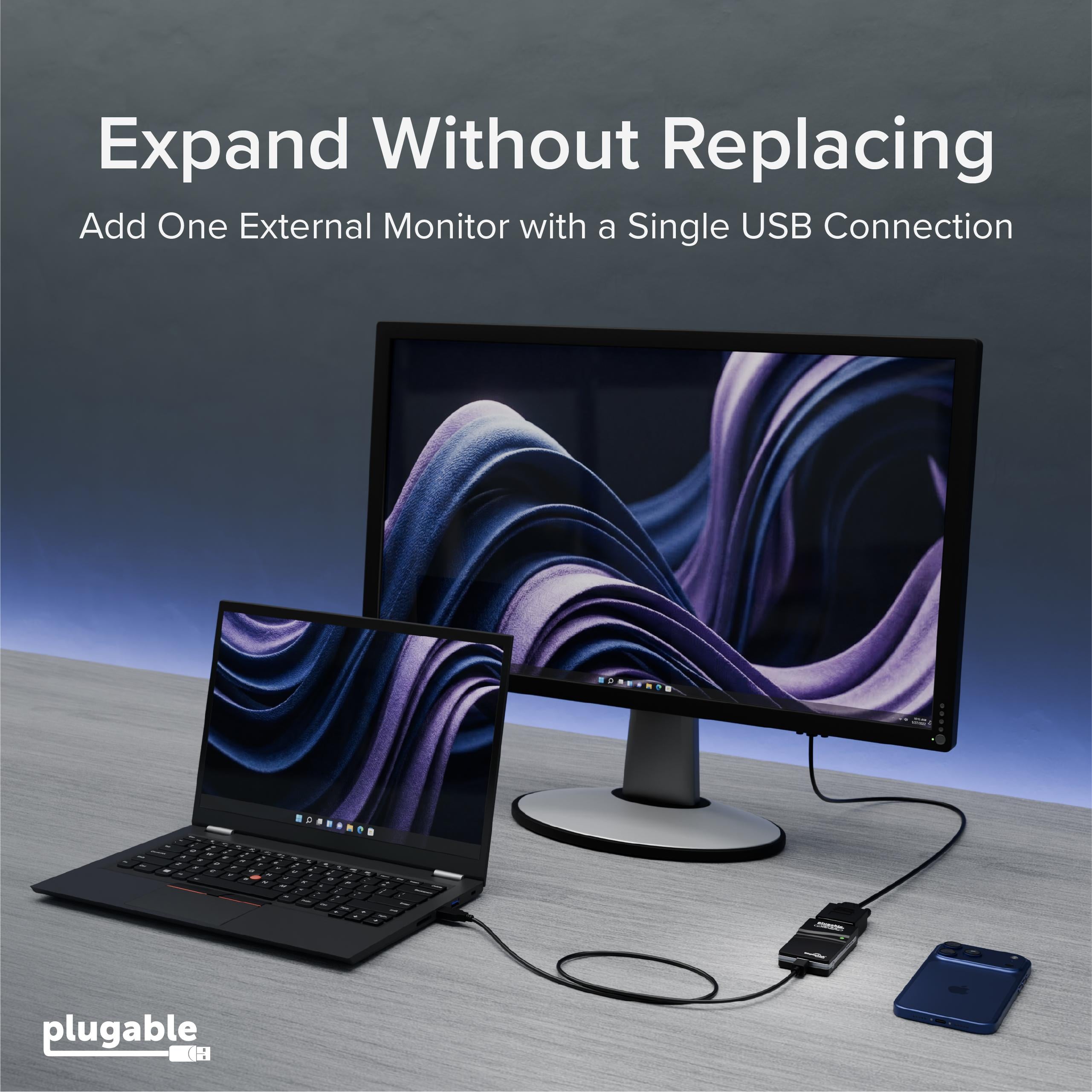 plugable-usb-2-0-vga-adapter-for-multiple-monitors image 2