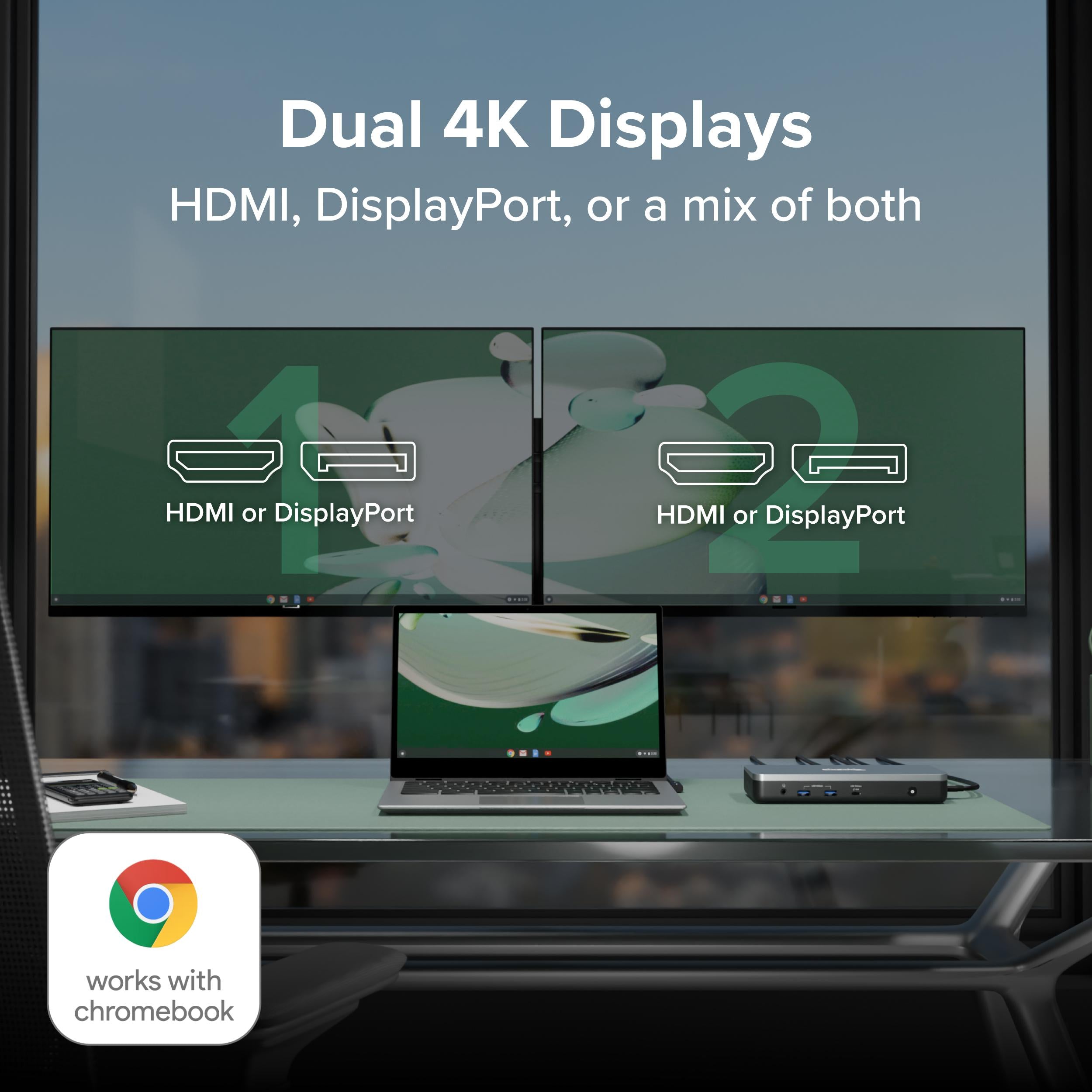 plugable-usb-c-dual-monitor-docking-station-certified-works-with-chromebook-60w- image 2