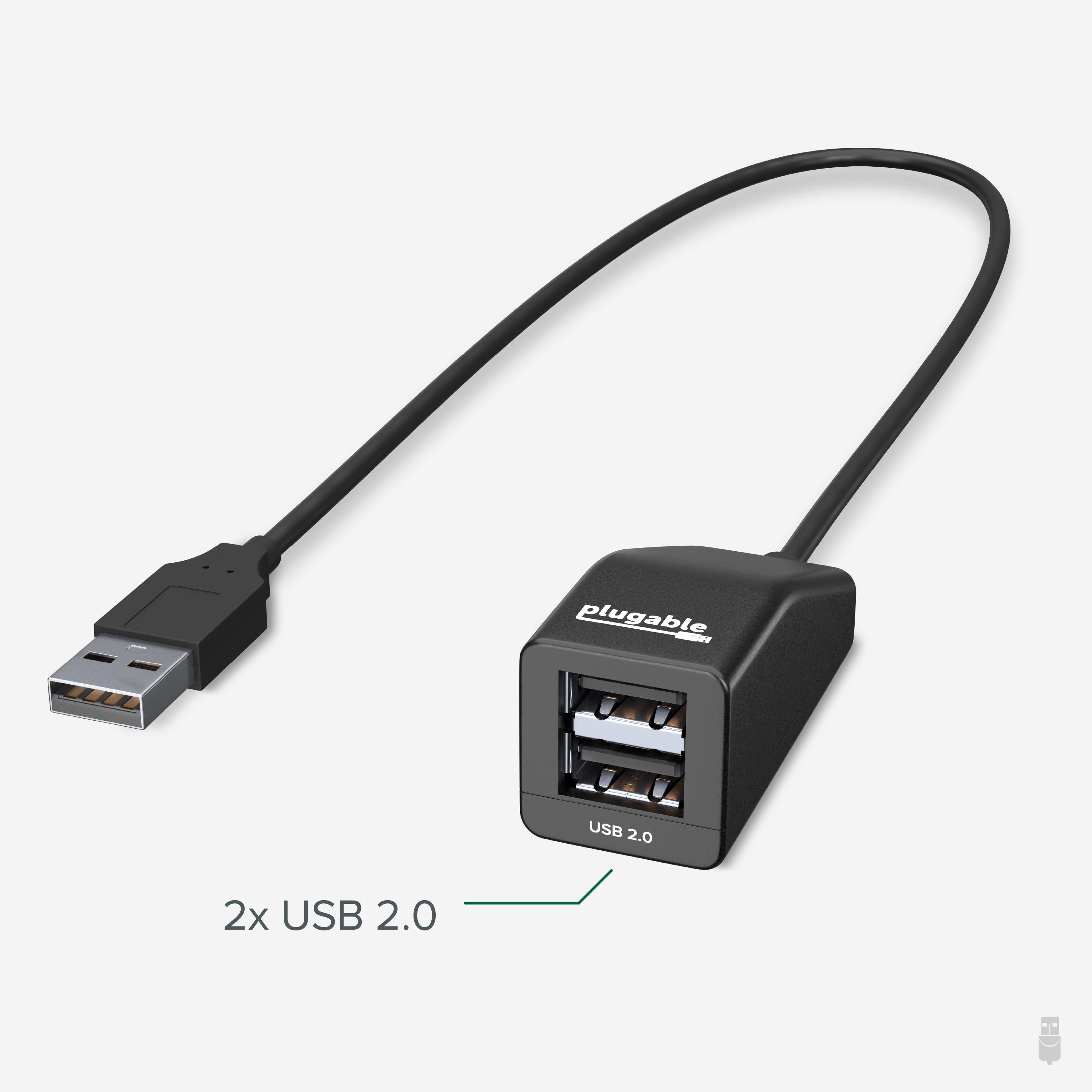 plugable-usb-2-0-2-port-hub-splitter image 2