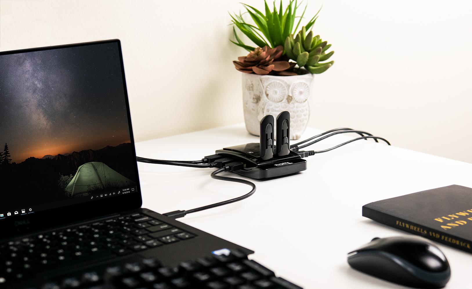 plugable-usb-2-0-7-port-hub-with-15w-power-adapter image 2