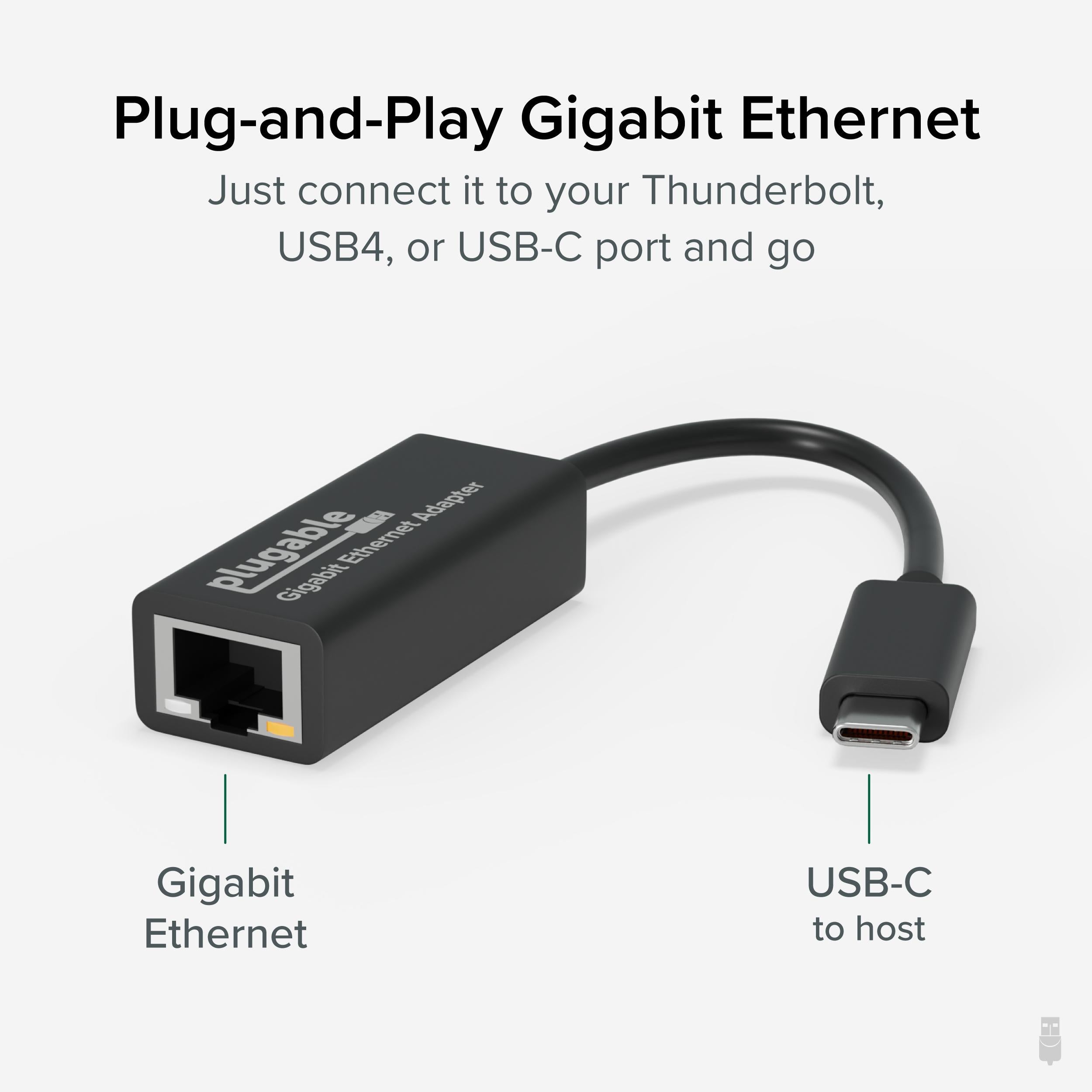plugable-usb-c-gigabit-ethernet-adapter-usbc-e1000-10-100-1000 image 2