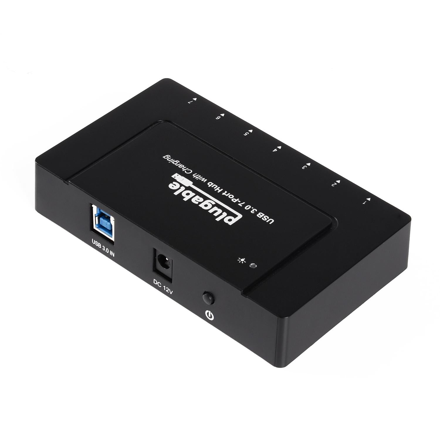 plugable-usb-3-0-7-port-charging-hub-with-60w-power-adapter image 2