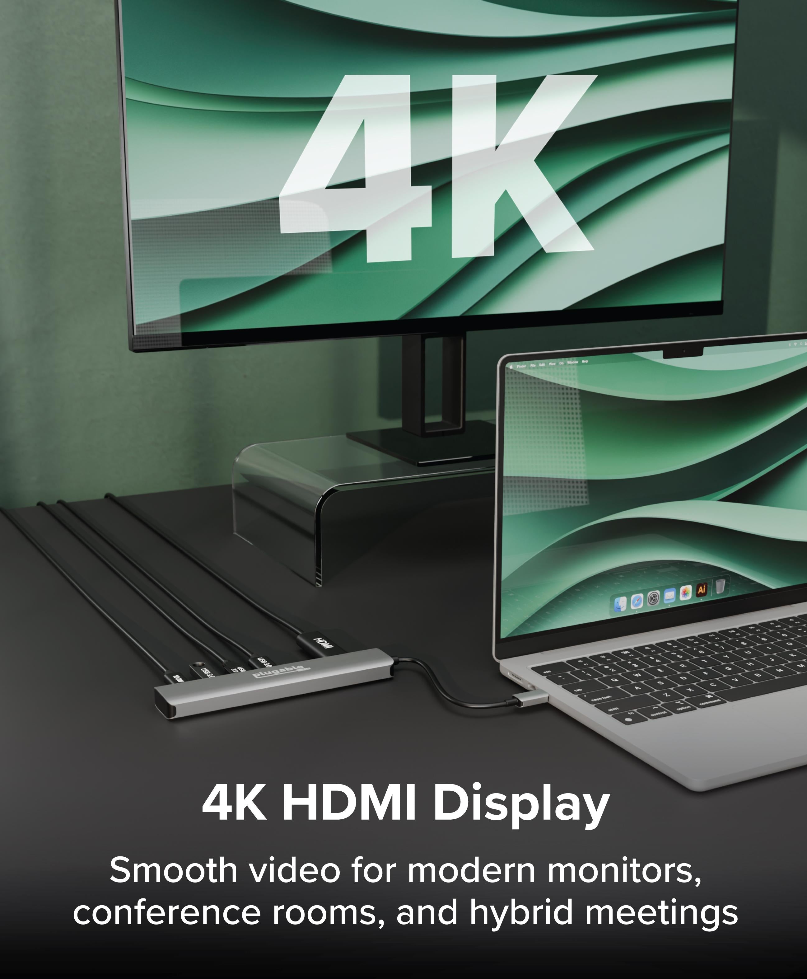 plugable-7-in-1-usb-c-hub-with-4k-60hz-hdmi-and-100w-pass-through-charging image 2