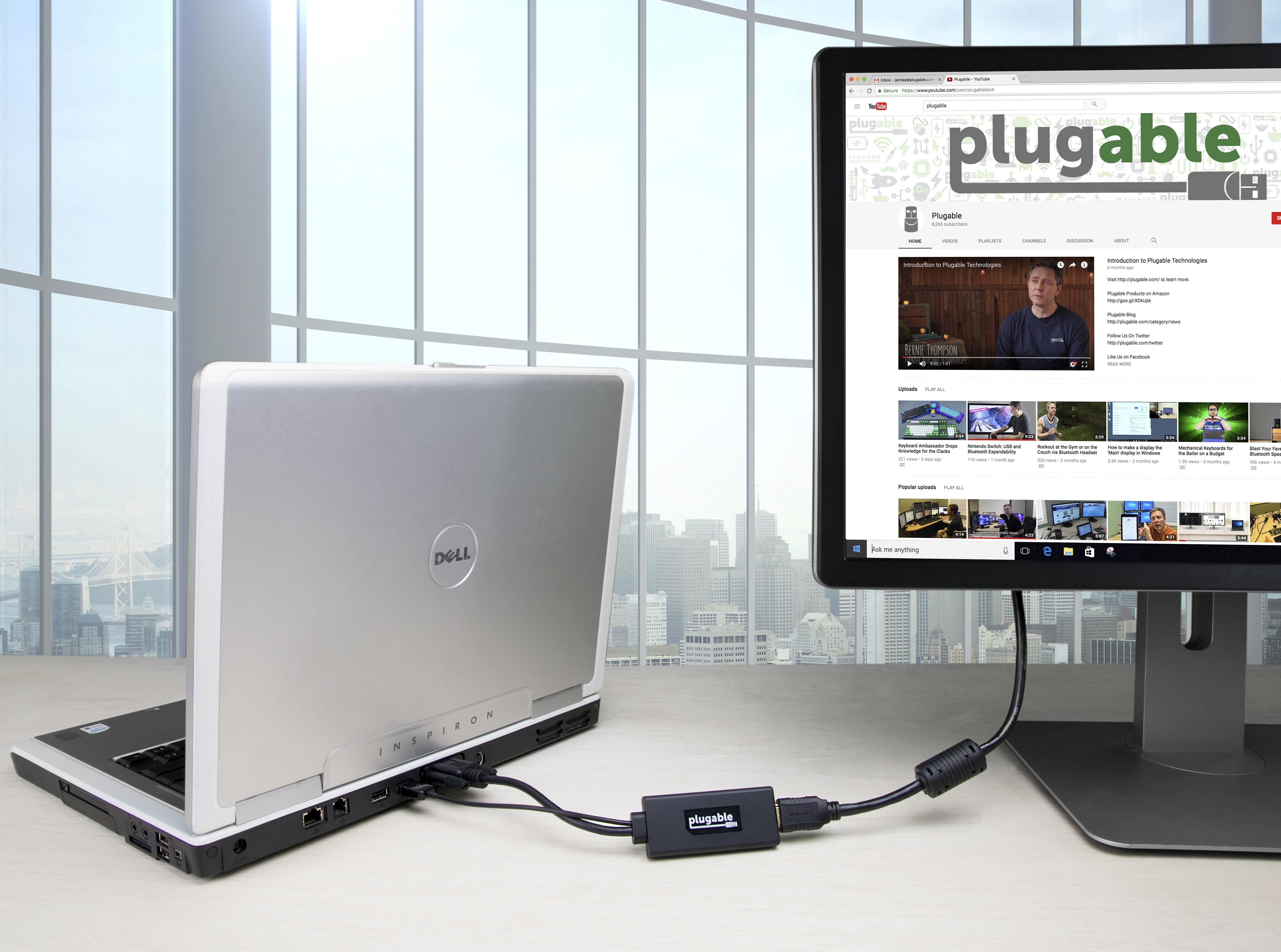 plugable-vga-to-hdmi-active-adapter-with-audio image 2