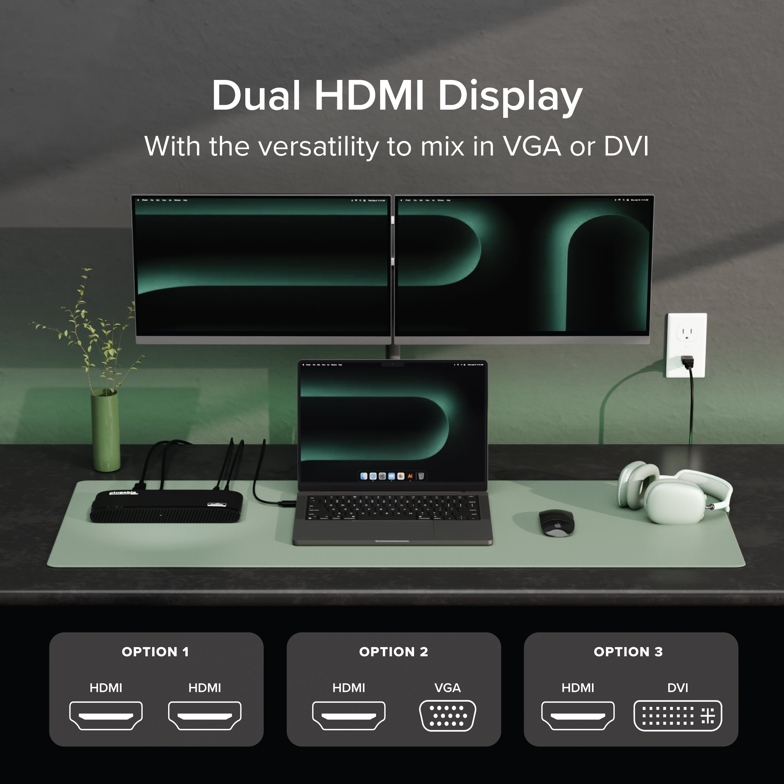 plugable-universal-dual-hdmi-monitor-docking-station-b-stock image 3