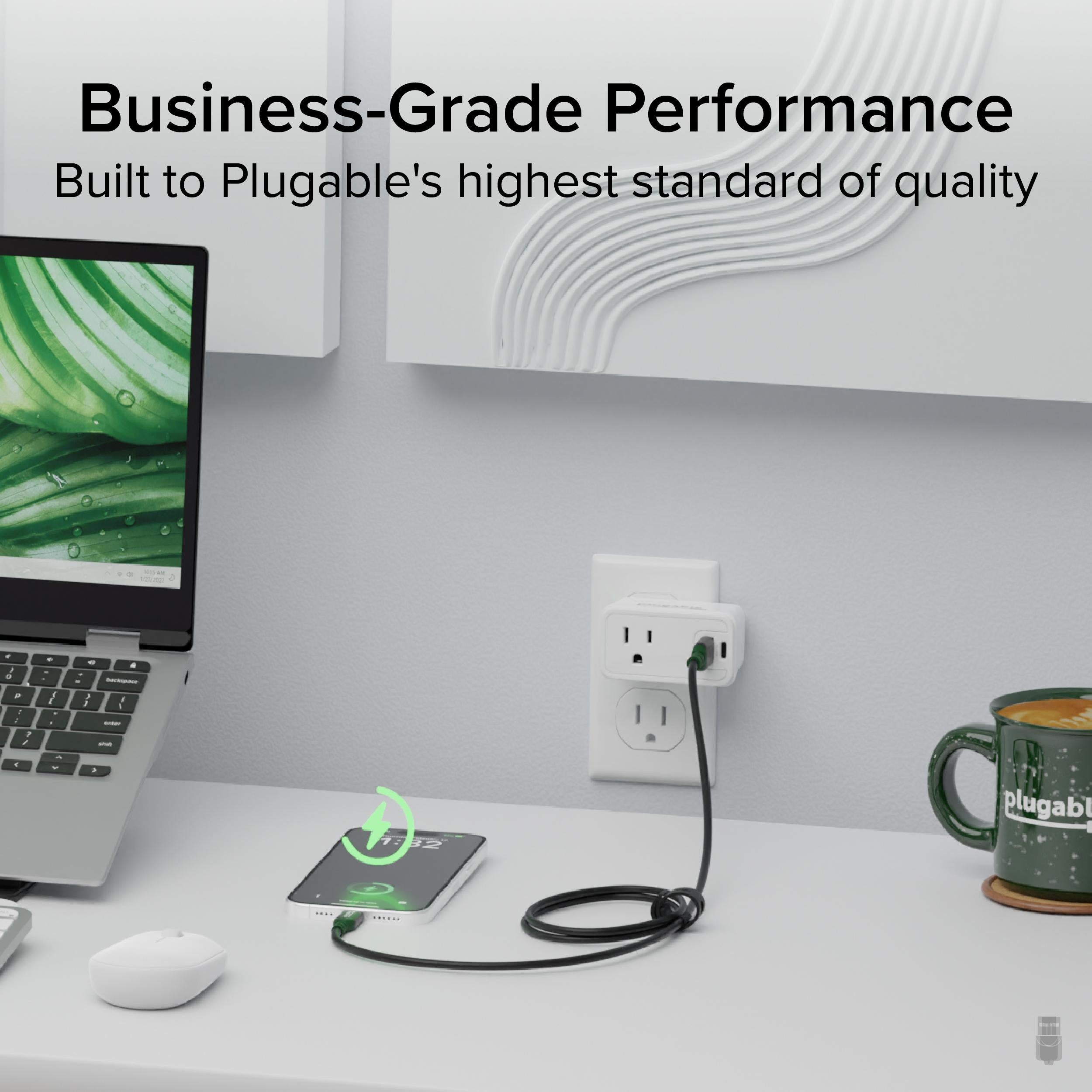 plugable-usbc-a1m-usb-c-to-usb-a-cable-10gbps-data-60w-charging-3-3ft-1m image 3