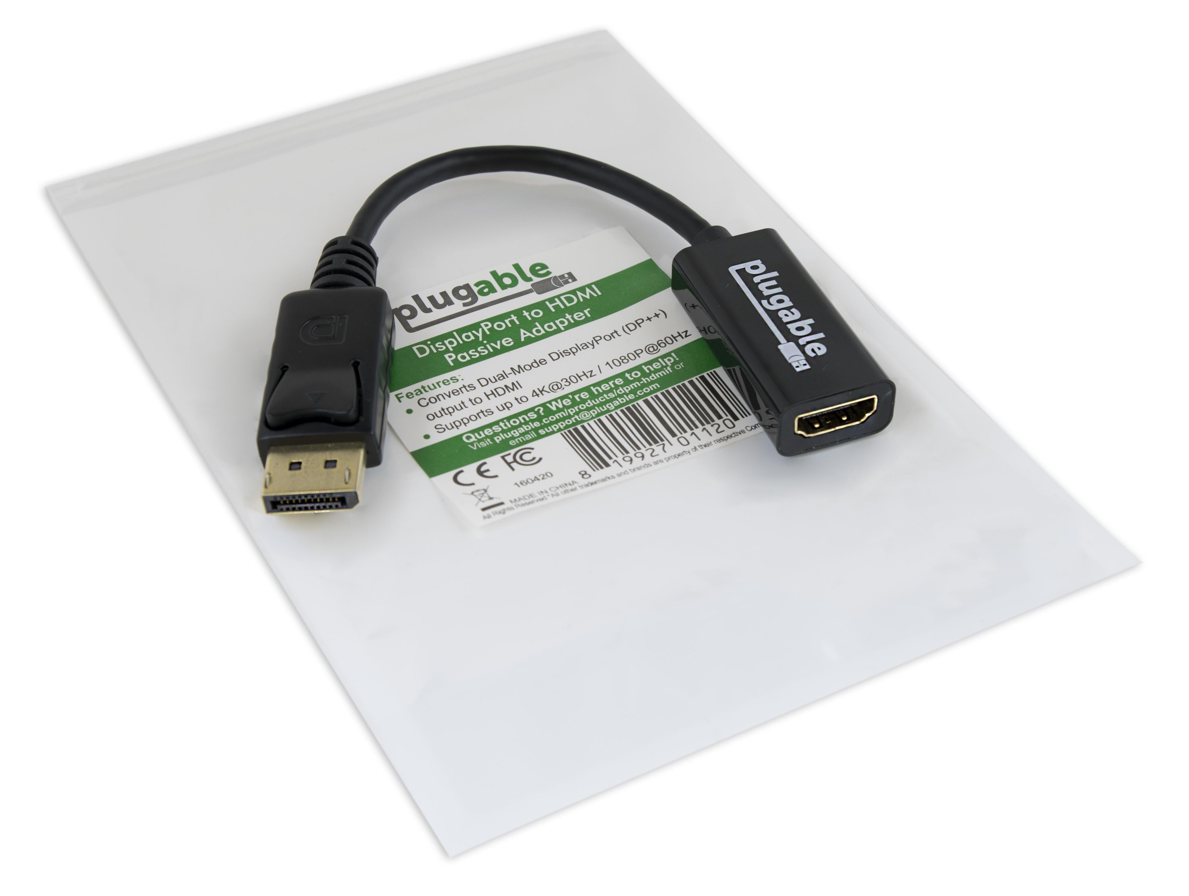 plugable-displayport-to-hdmi-passive-adapter-4k-30hz image 3