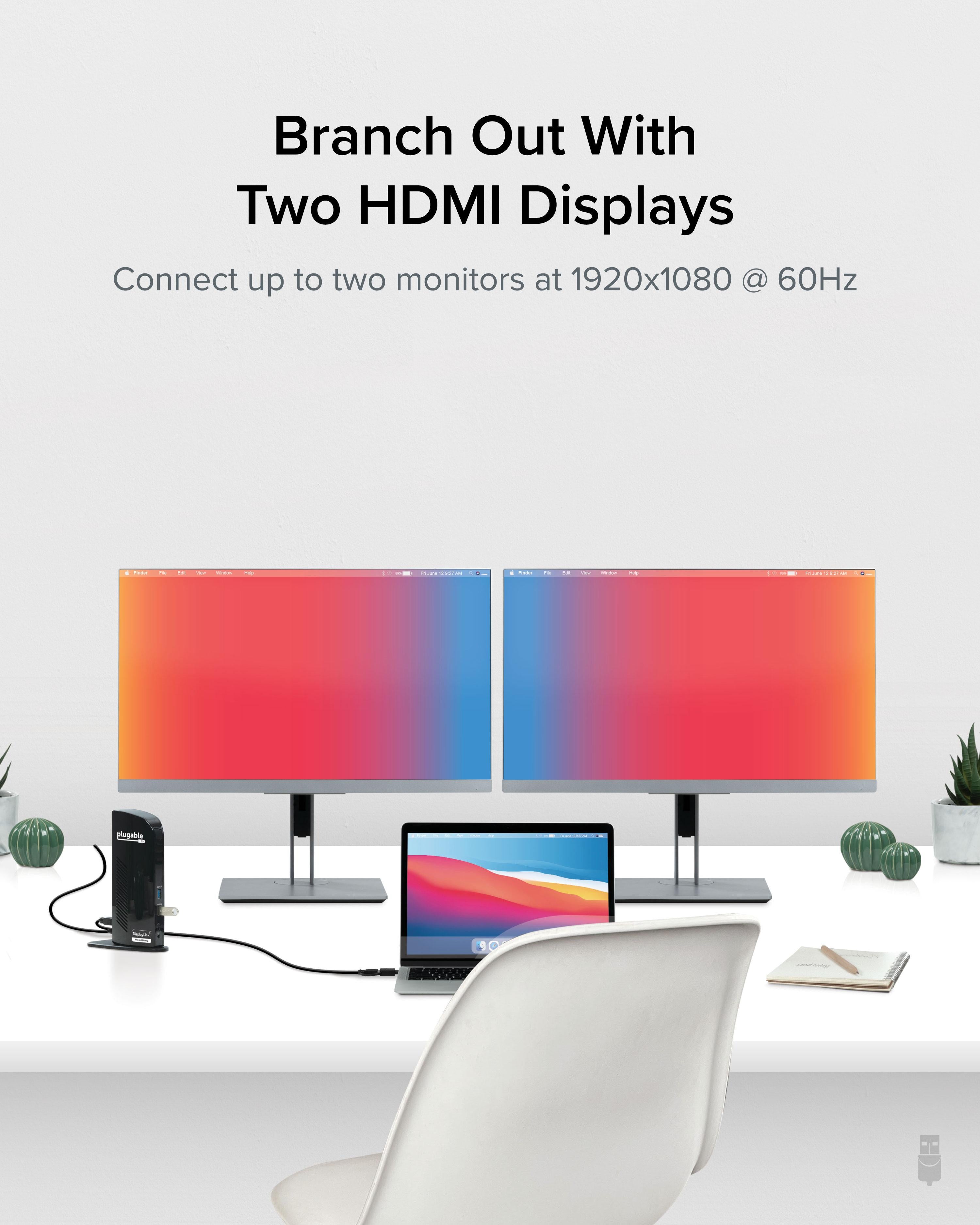 plugable-ud-3900c-usb-3-0-and-usb-c-docking-station-with-dual-hdmi-and-displayli image 3