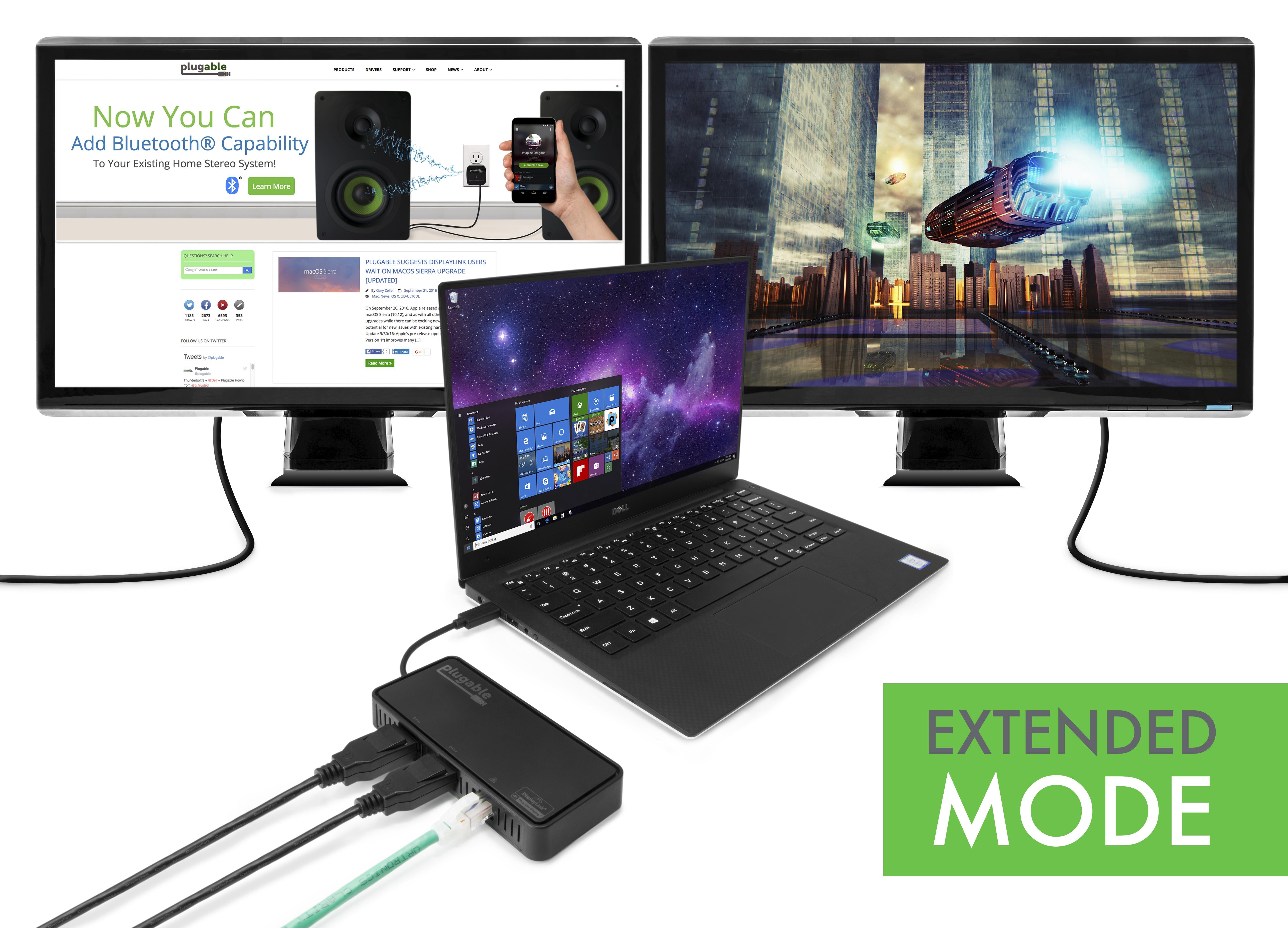 plugable-usb-c-dual-4k-displayport-and-gigabit-ethernet-adapter image 3