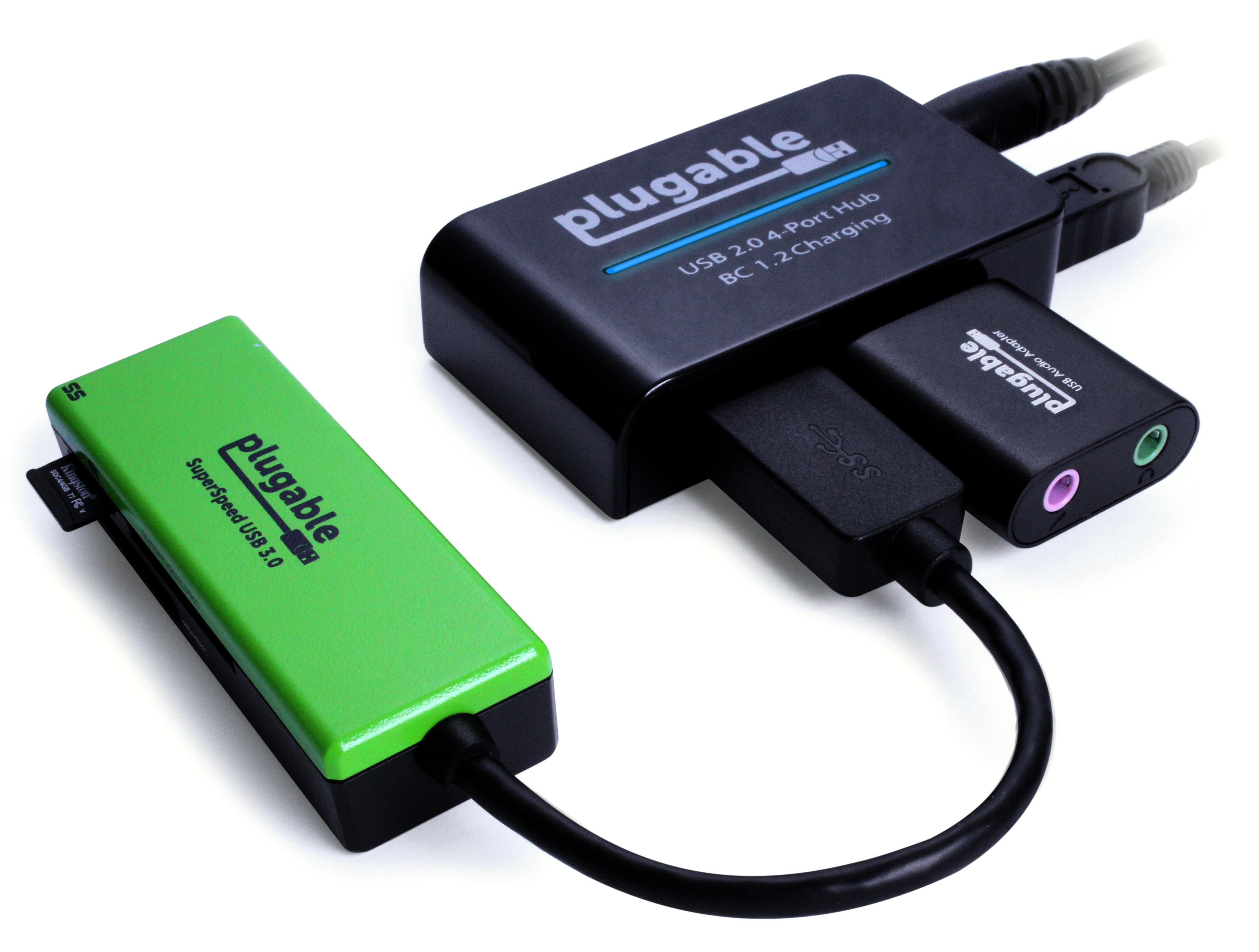 plugable-usb-2-0-4-port-hub-with-12-5w-power-adapter-and-bc-1-2-charging image 3