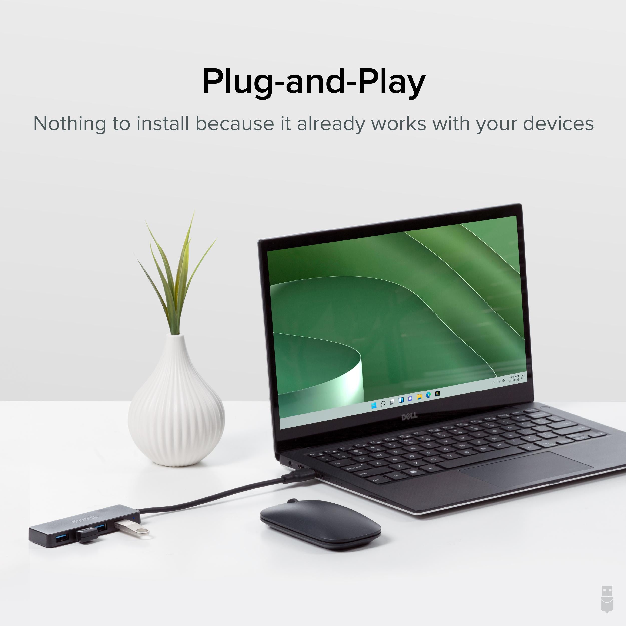 plugable-usb-3-0-4-port-hub-usb3-hub4a-ultra-slim image 3