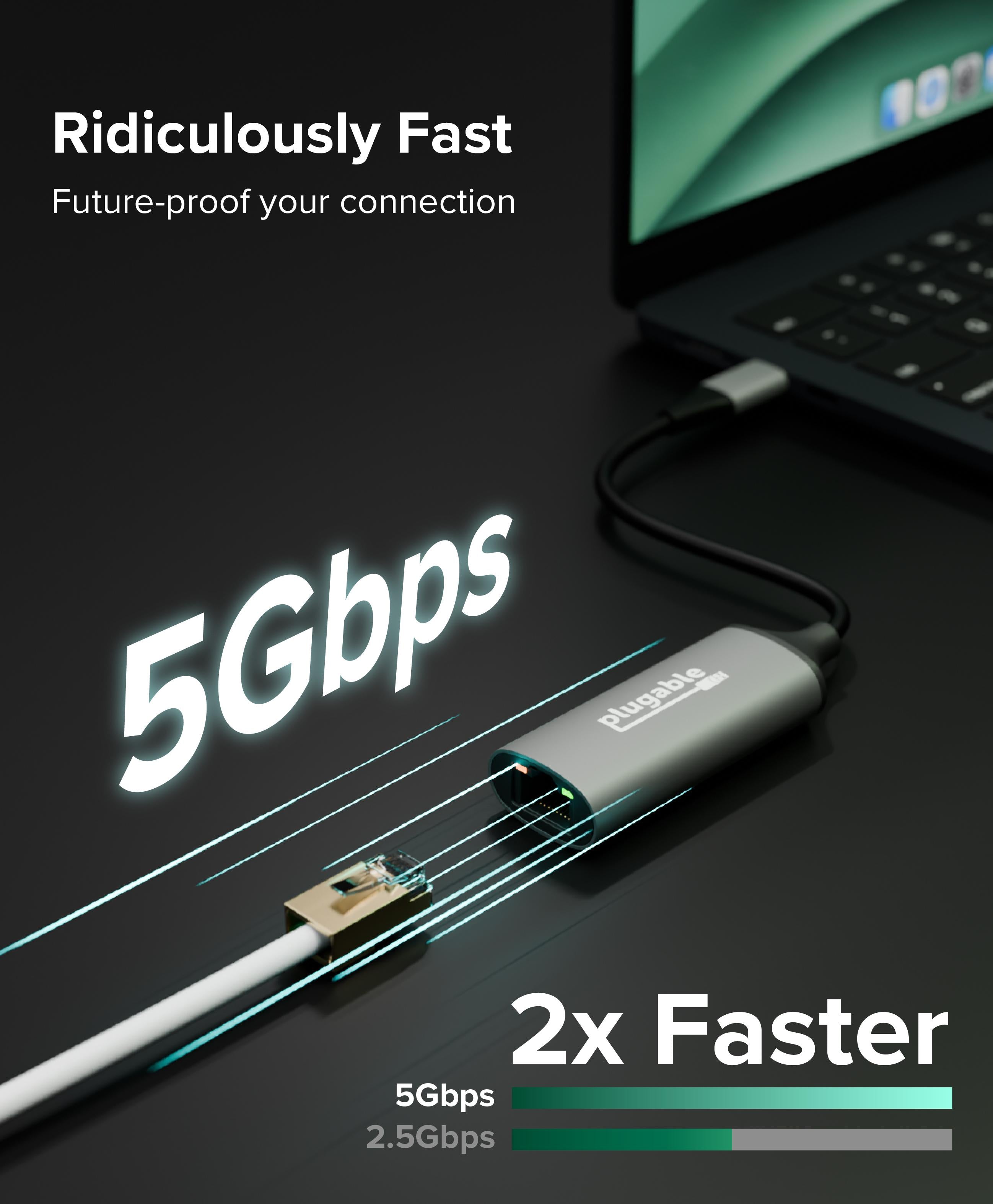 plugable-usb-c-to-5gbe-ethernet-adapter-usbc-e5000 image 3