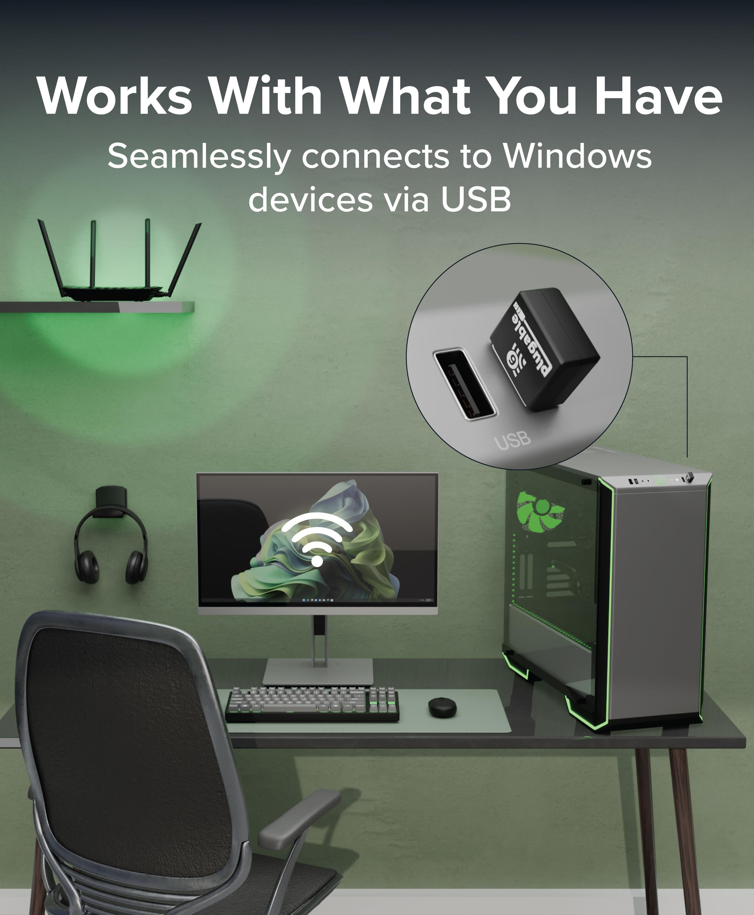 plugable-ax1800-usb-2-0-wi-fi-6-wireless-adapter-realtek-rtl8832bu image 3