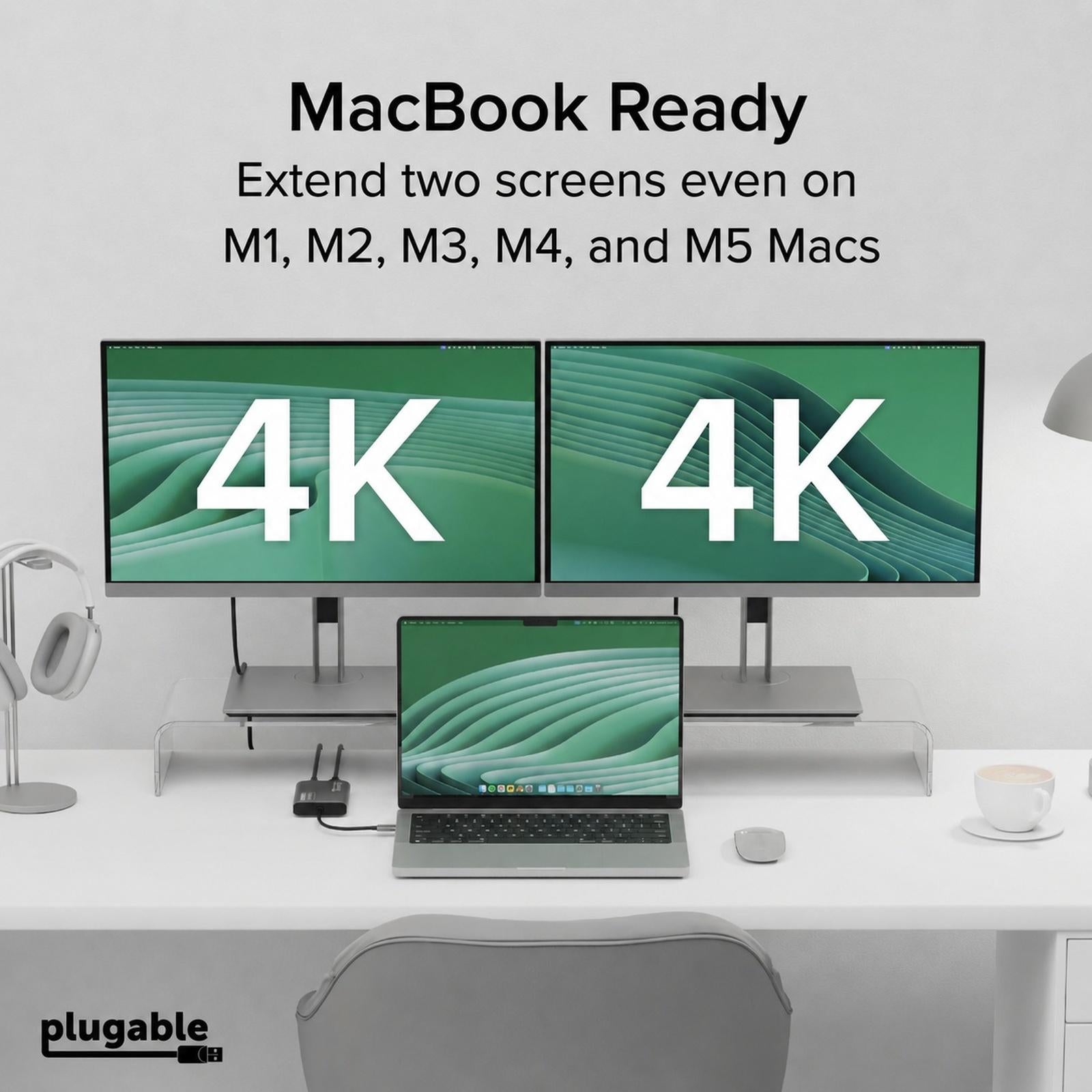 plugable-usb-c-to-hdmi-adapter-dual-monitor-4k-60hz-for-mac-m1-m2-m3 image 3