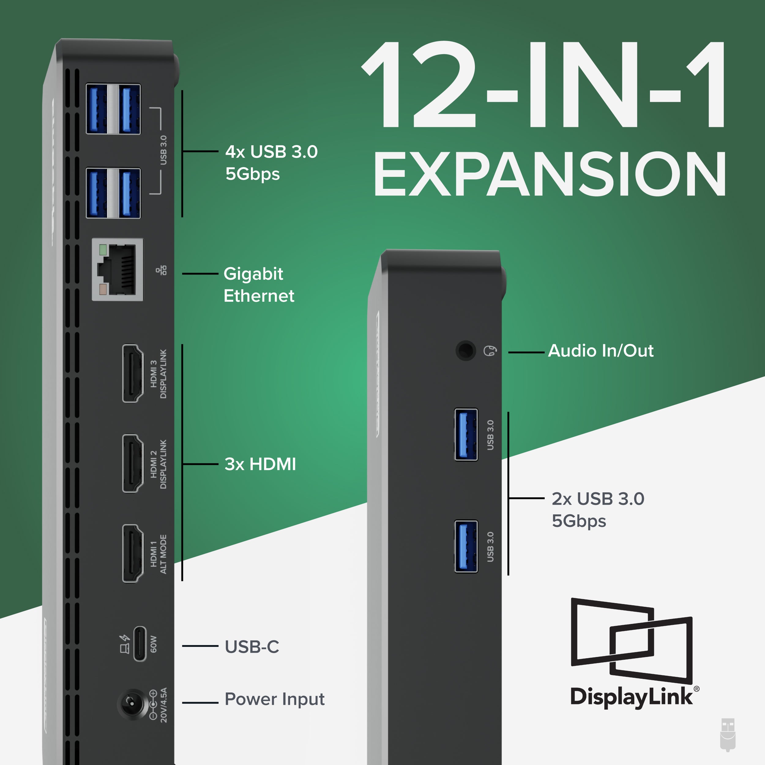 plugable-ud-3900pdz-usb-c-triple-monitor-docking-station-with-60w-charging image 2