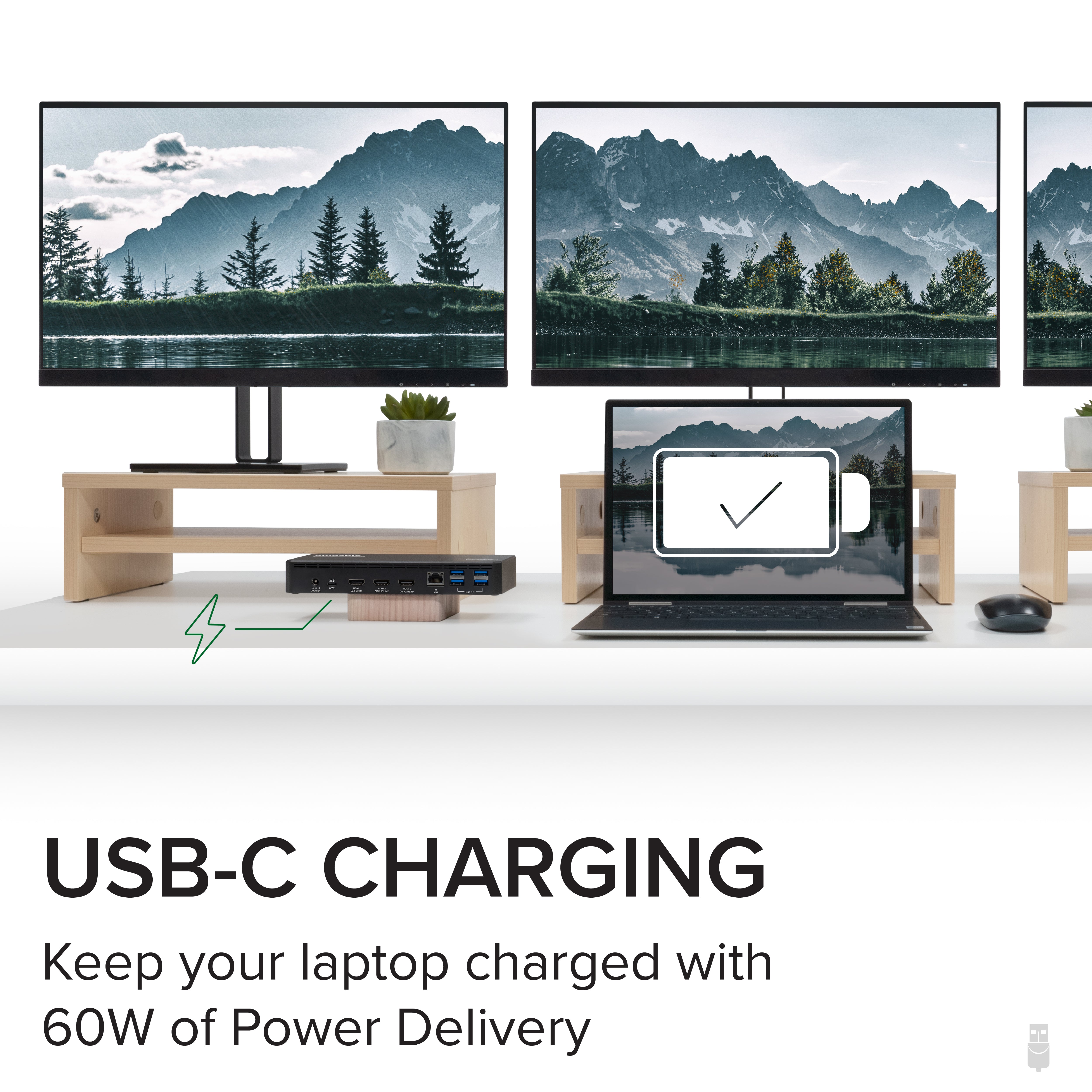 plugable-ud-3900pdz-usb-c-triple-monitor-docking-station-with-60w-charging image 3