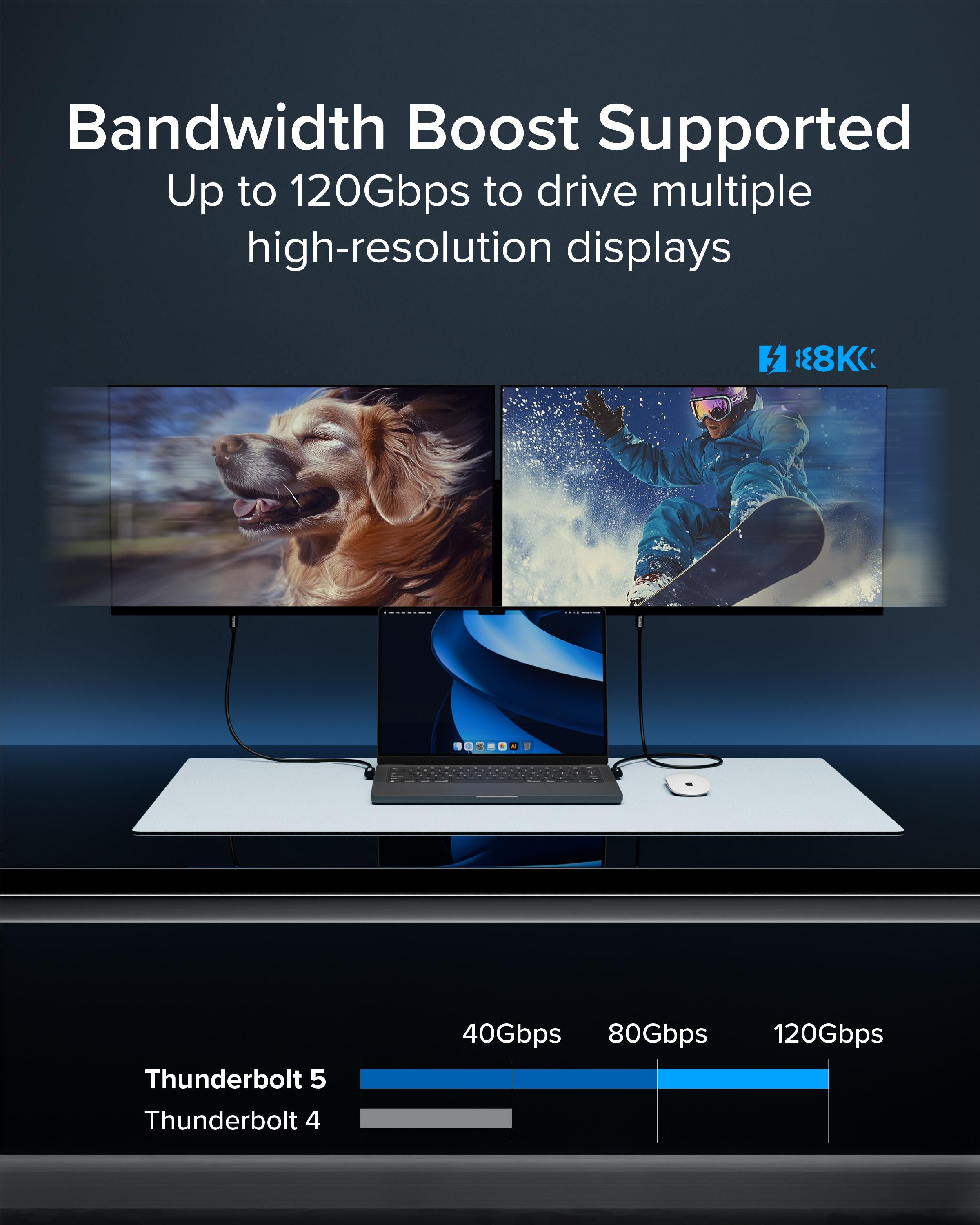 plugable-thunderbolt-5-240w-cable-with-right-angle-connector-80cm-2-6ft-tbt5-240 image 4