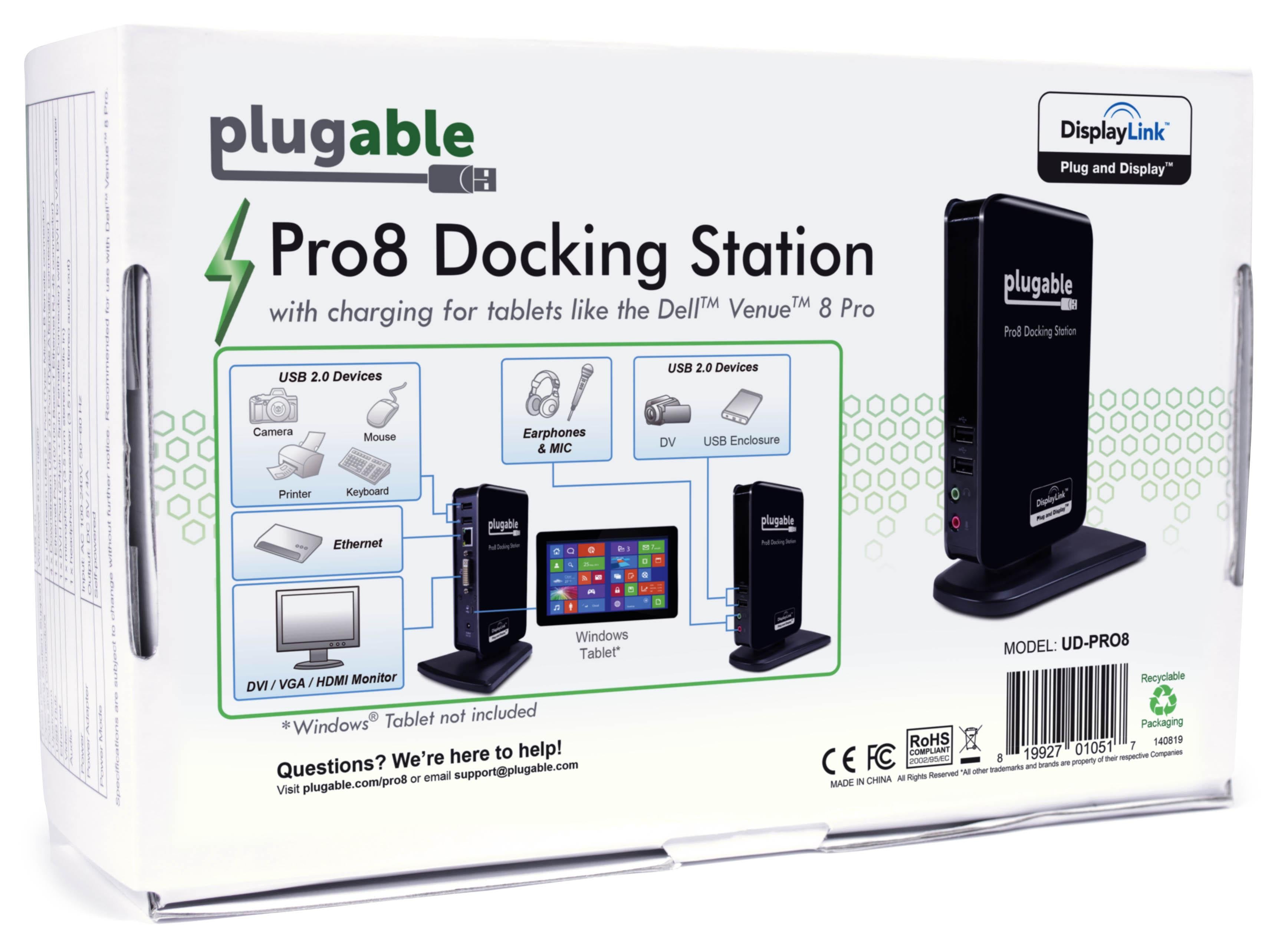 plugable-pro8-docking-station-for-dell-venue-8-pro-and-similar-windows-tablets-u image 4