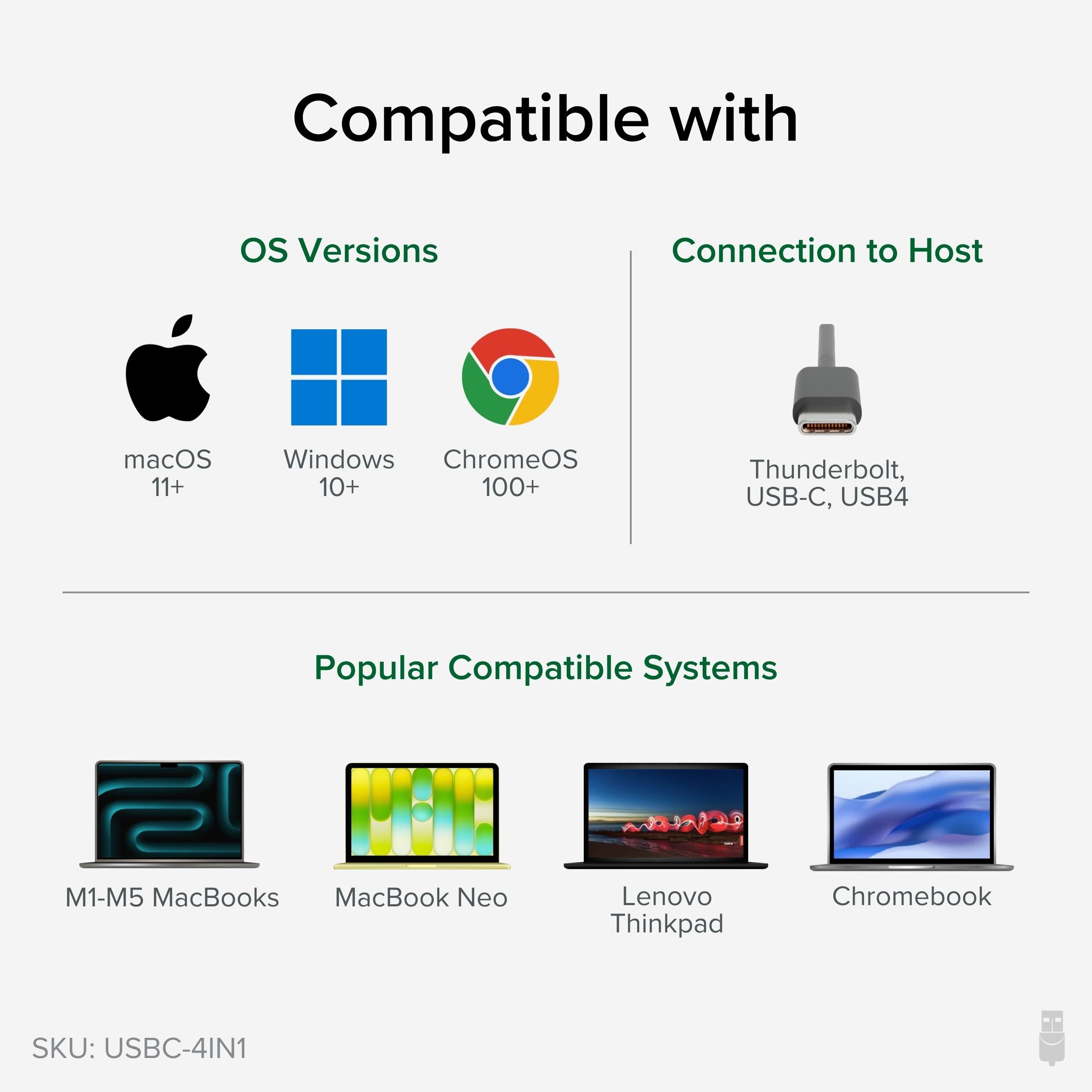 plugable-usbc-4in1-4-in-1-usb-c-hub-with-4k-hdmi-and-100w-charging image 4