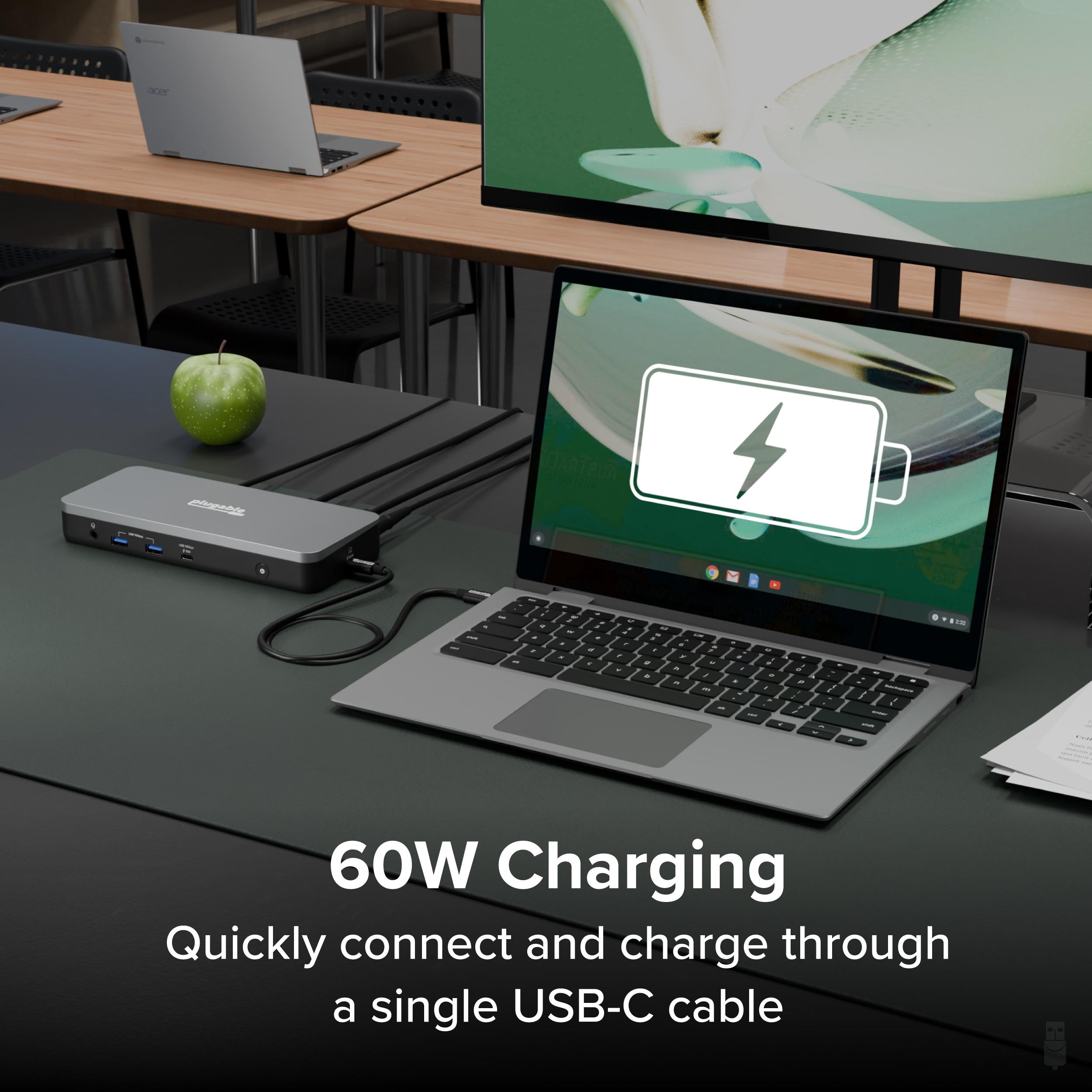 plugable-usb-c-dual-monitor-docking-station-certified-works-with-chromebook-60w- image 4