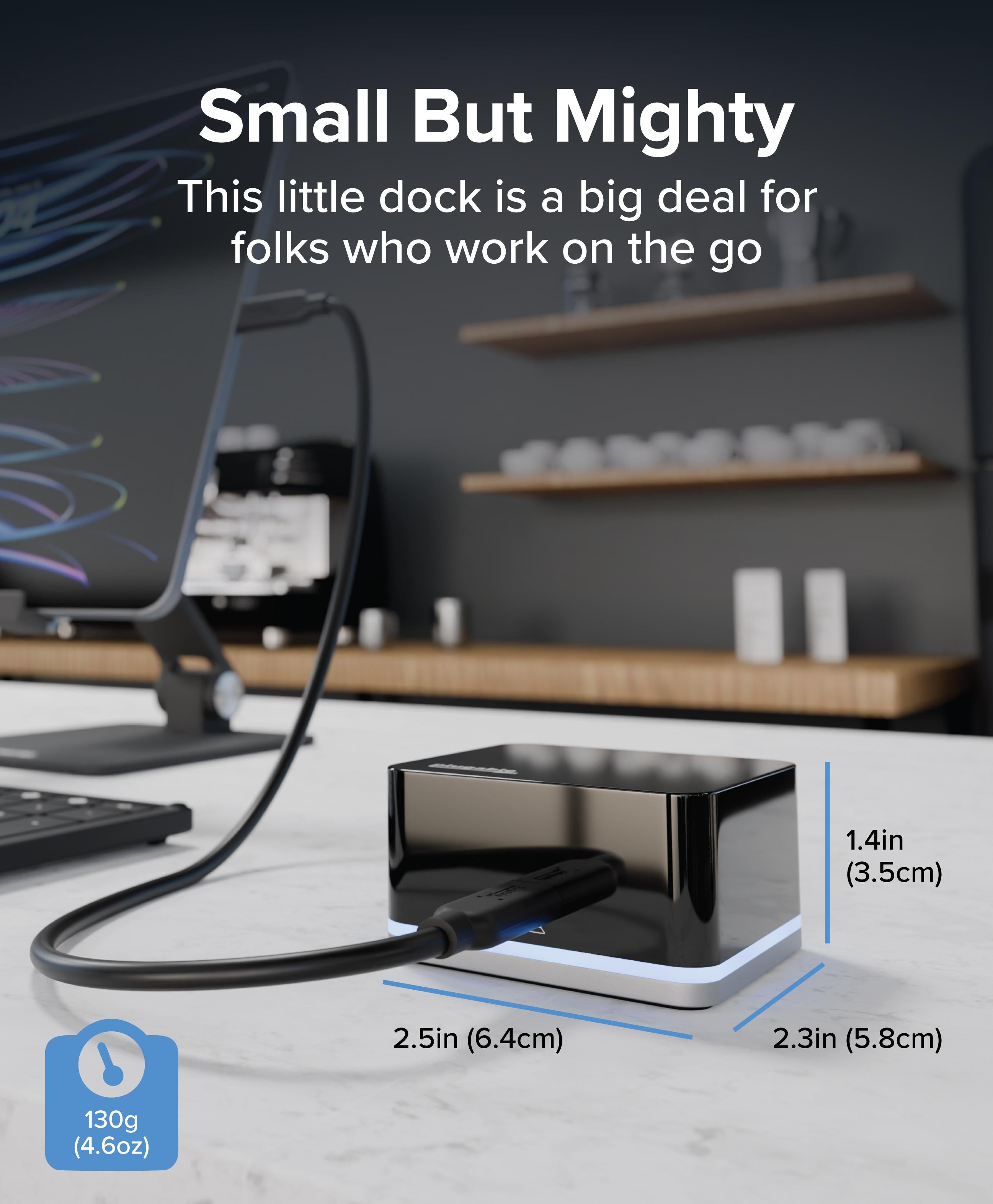 plugable-usb-c-laptop-dock-ud-cube-4k-hdmi-3x-usb-ethernet image 4