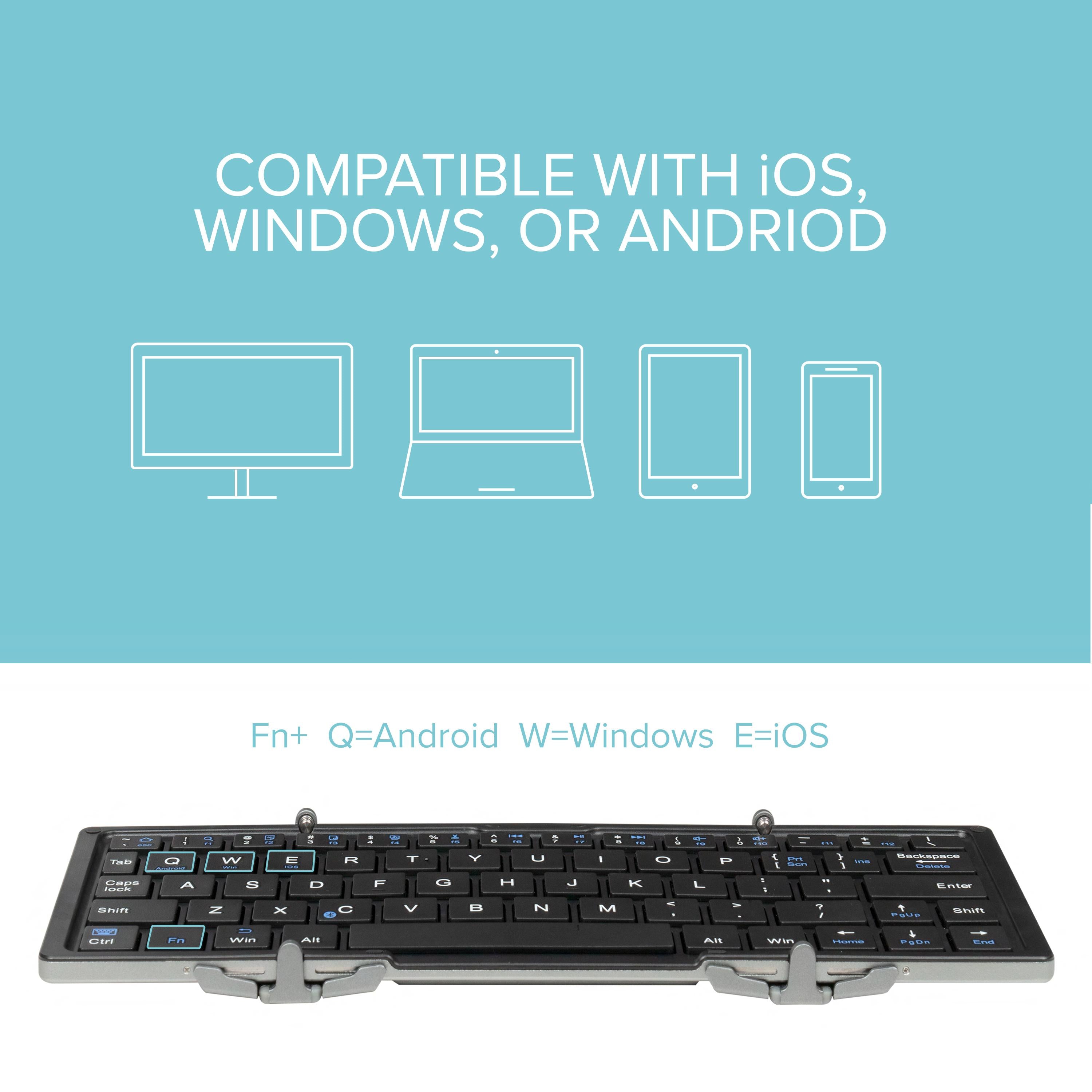 plugable-compact-bluetooth-folding-keyboard-and-case-with-stand image 4