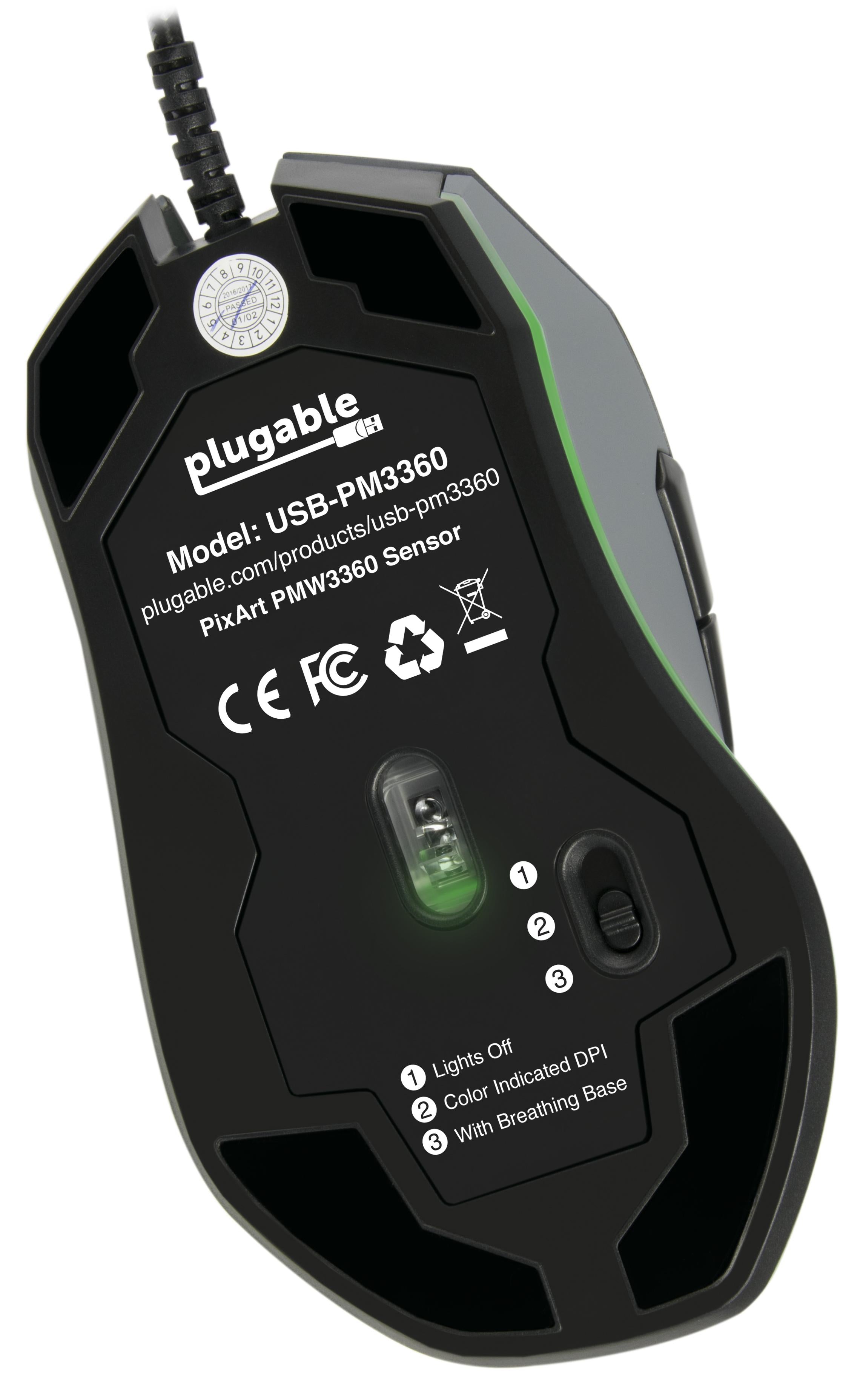plugable-performance-mouse-pm3360-for-gaming-and-precision image 4