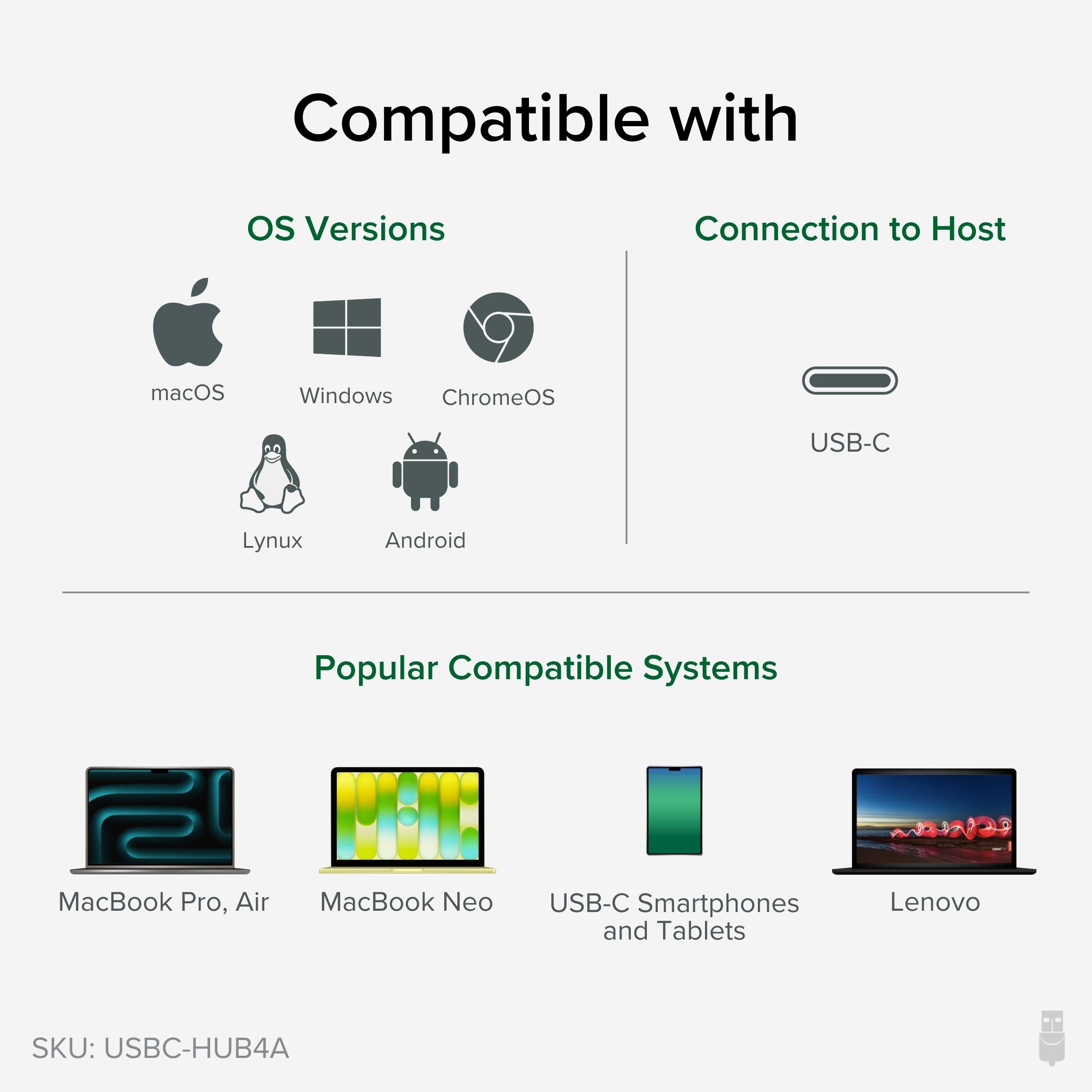 plugable-usb-c-4-port-hub-usbc-hub4a-4x-usb-3-0-5gbps image 4