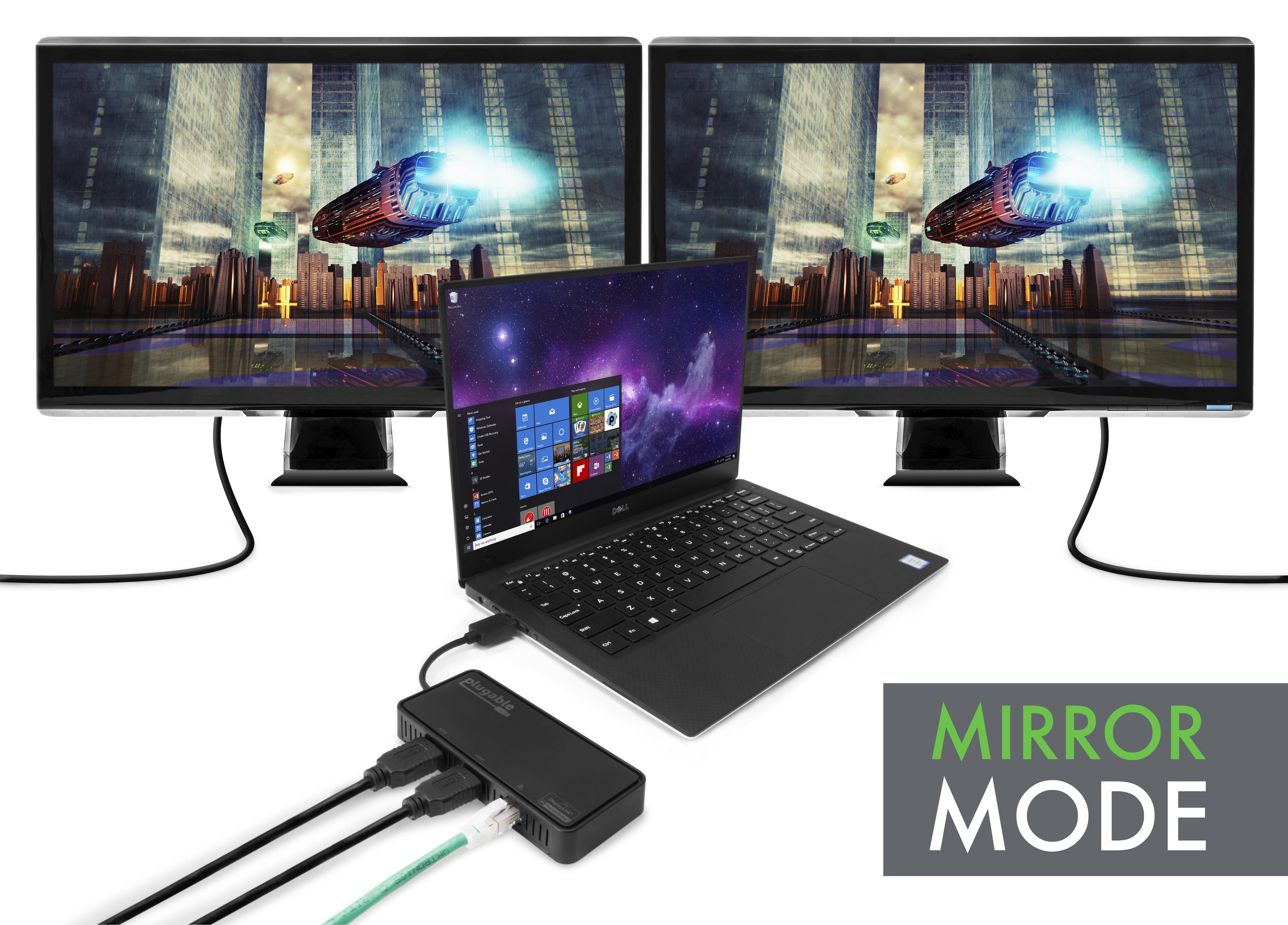 plugable-usb-3-0-dual-4k-hdmi-2-0-gigabit-ethernet-adapter-displaylink-dl-6950 image 4